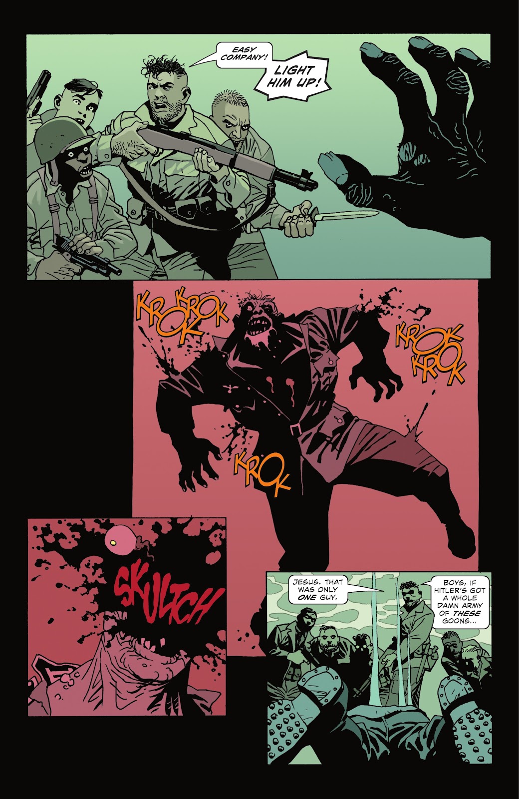 DC Horror Presents: Sgt. Rock vs. The Army of the Dead issue 1 - Page 22