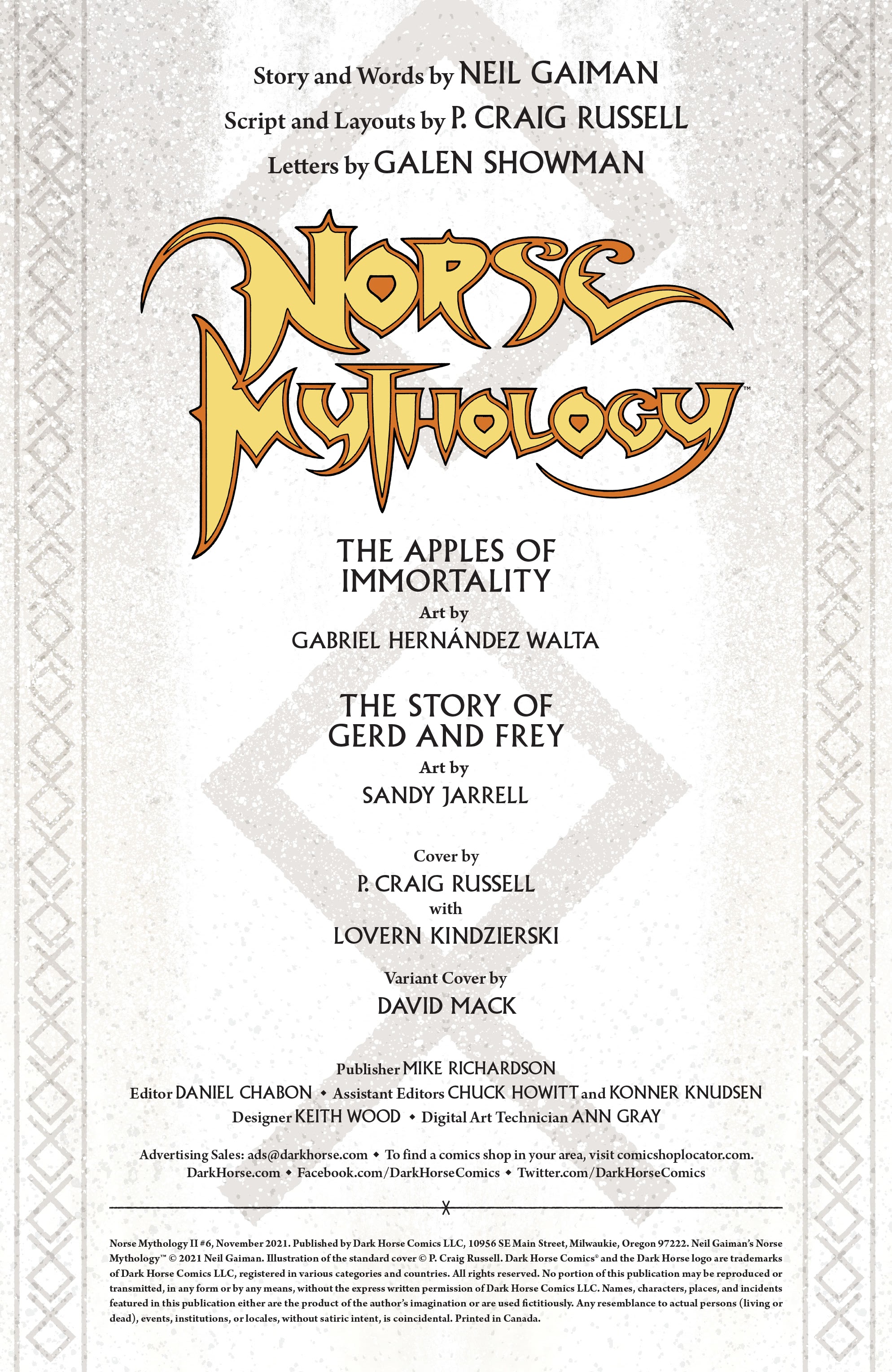 Read online Norse Mythology II comic -  Issue #6 - 2