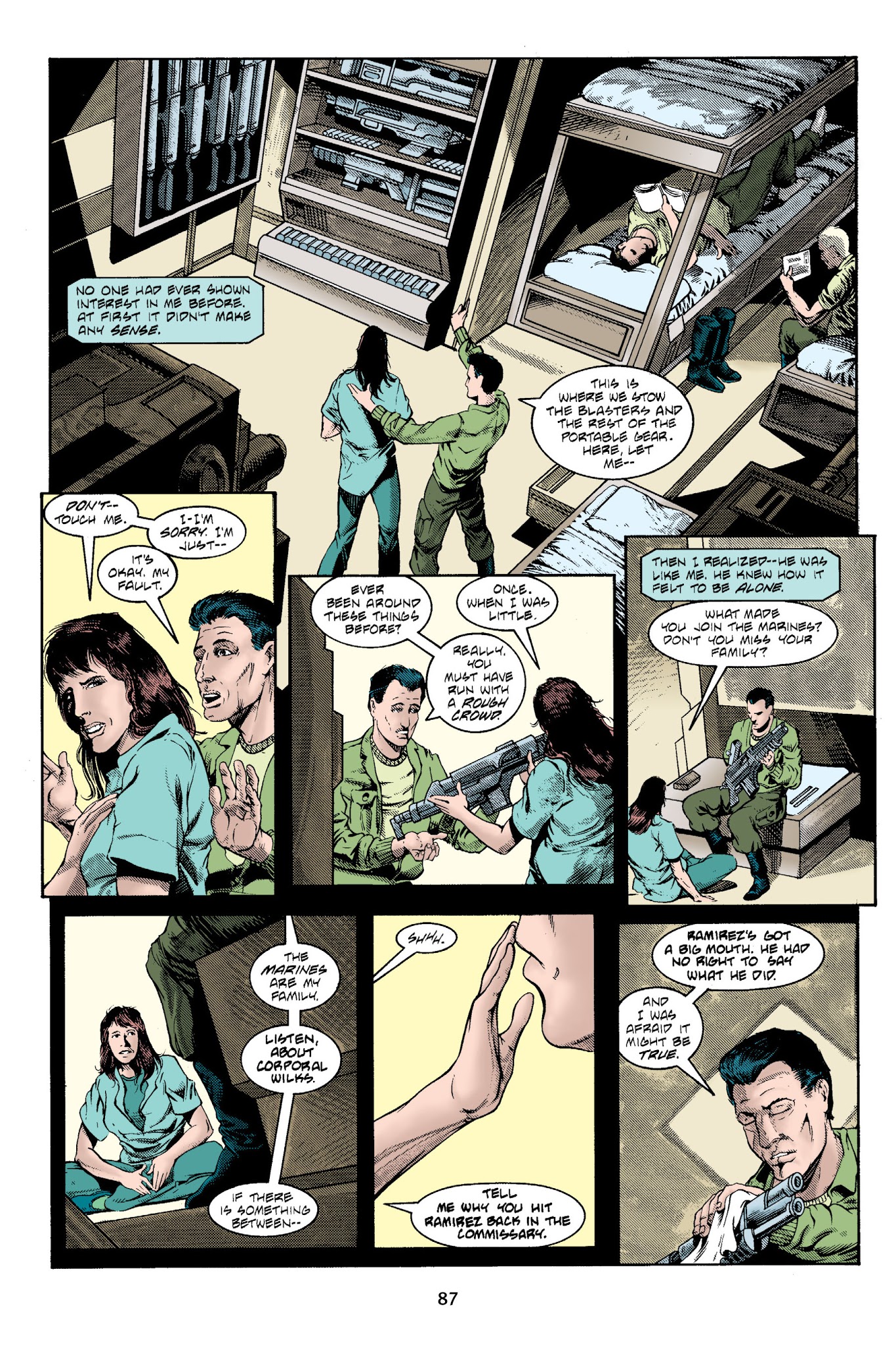 Read online Aliens Omnibus comic -  Issue # TPB 1 - 87