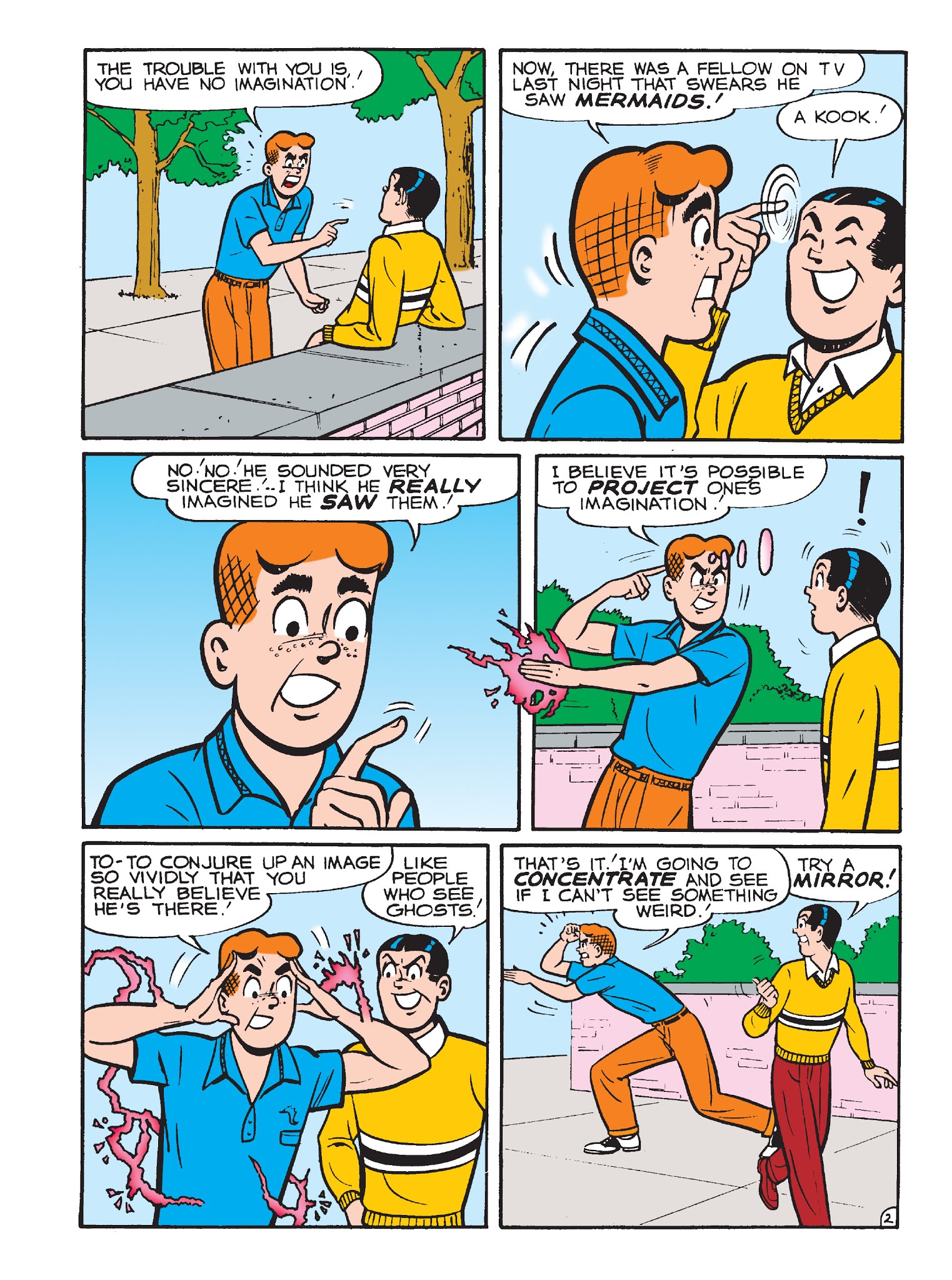 Read online Archie's Funhouse Double Digest comic -  Issue #26 - 73