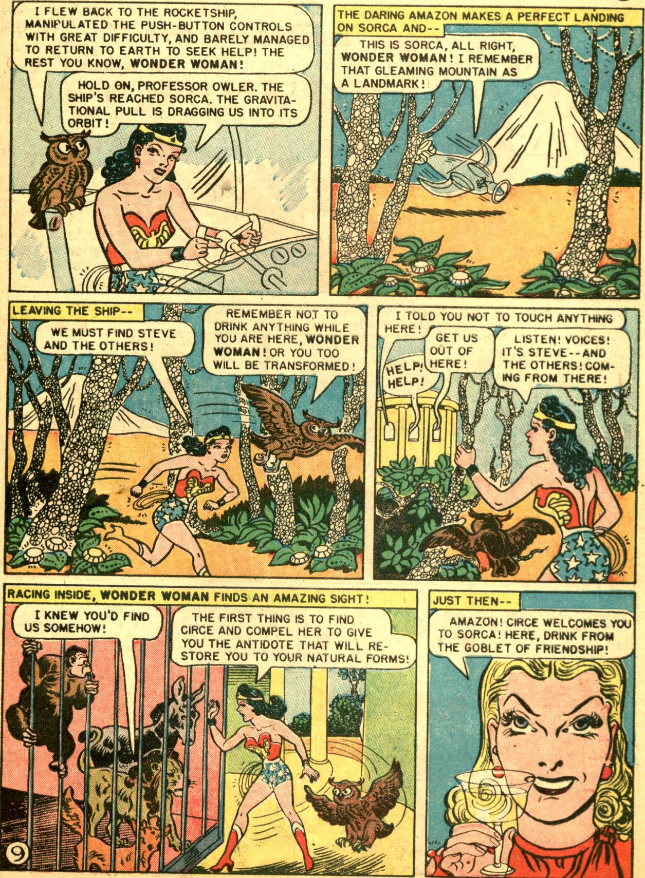 Read online Wonder Woman (1942) comic -  Issue #37 - 45