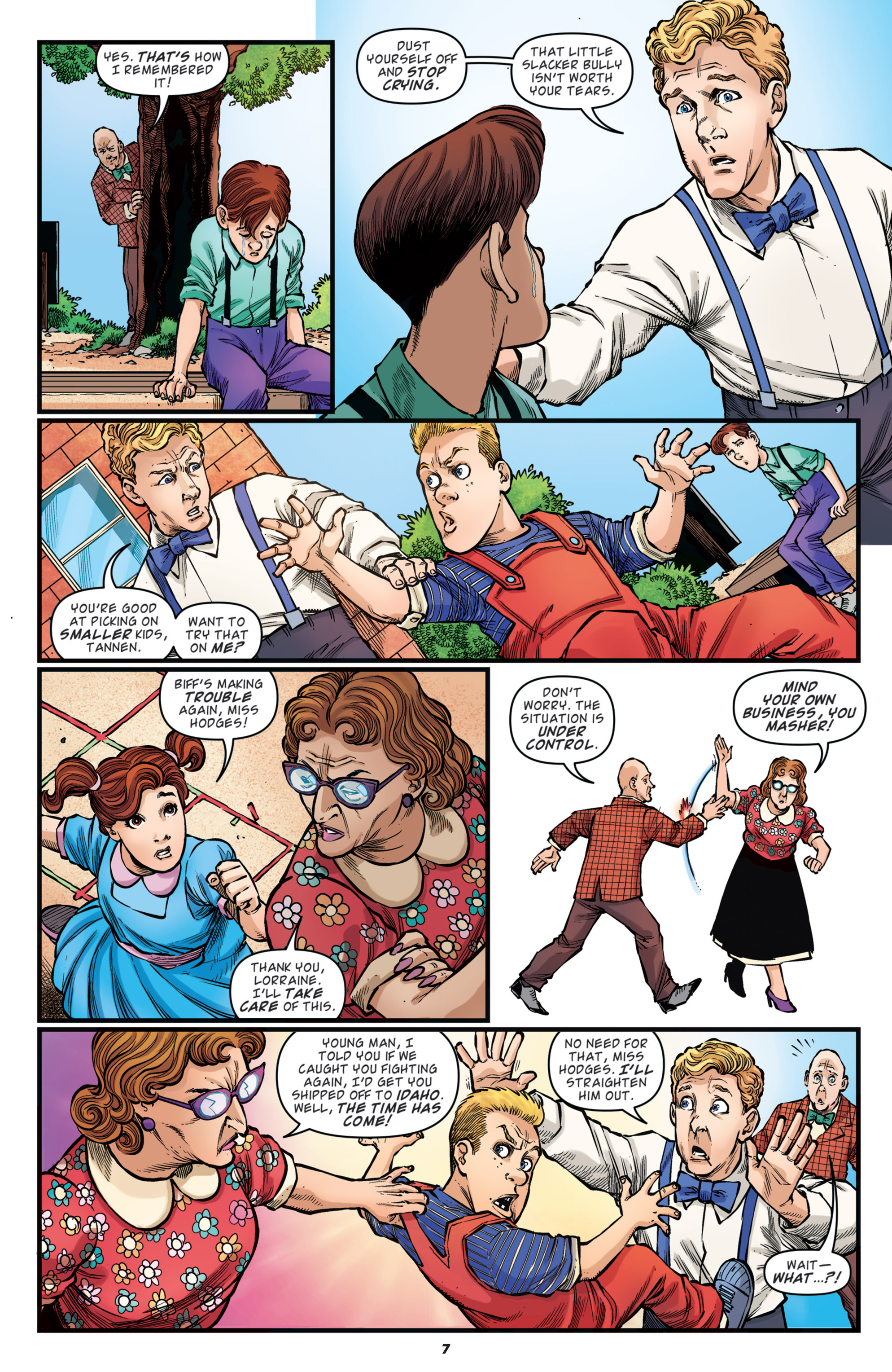 Read online Back to the Future: Biff to the Future comic -  Issue #5 - 9