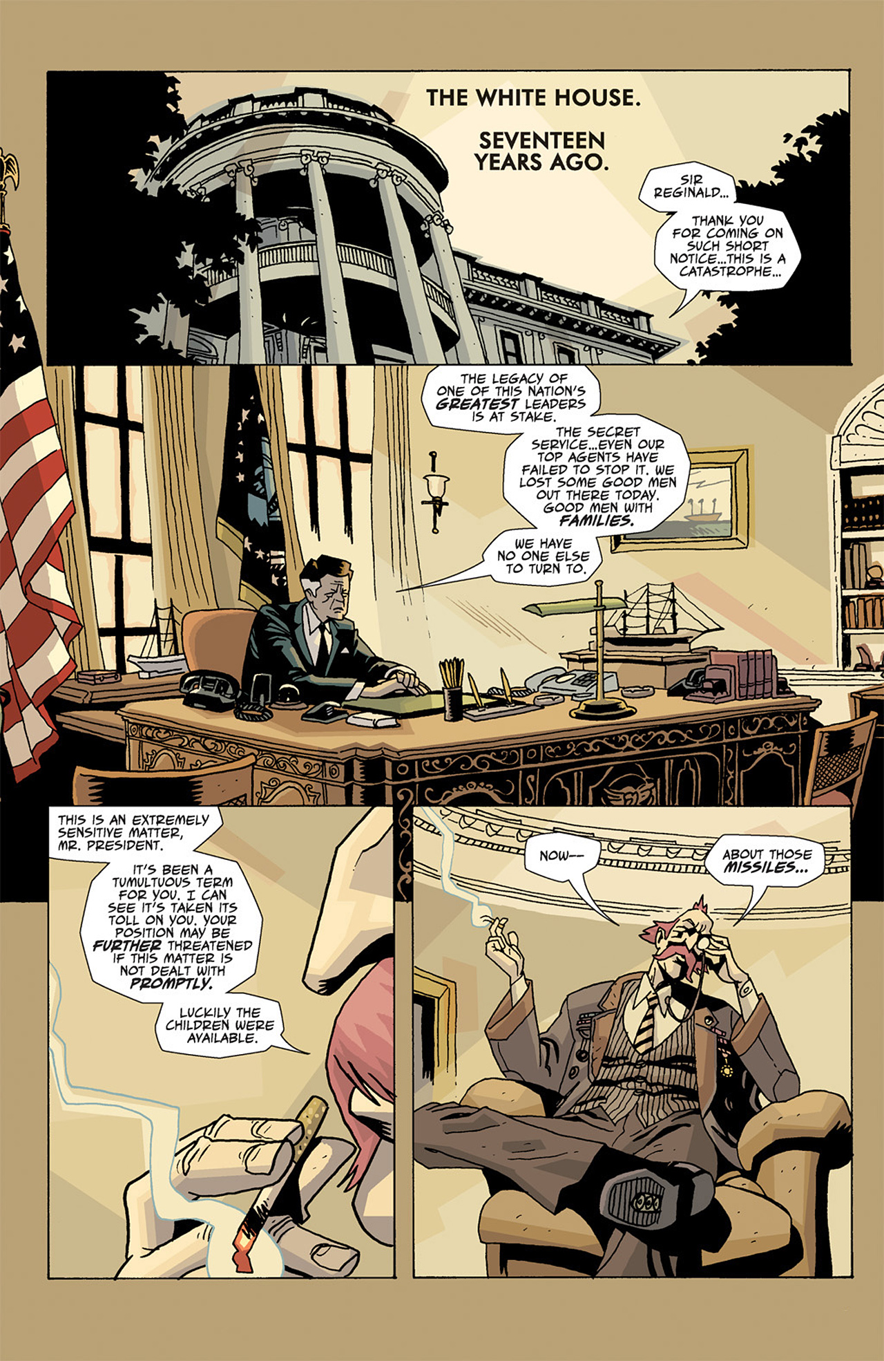Read online The Umbrella Academy: Dallas comic -  Issue #1 - 4