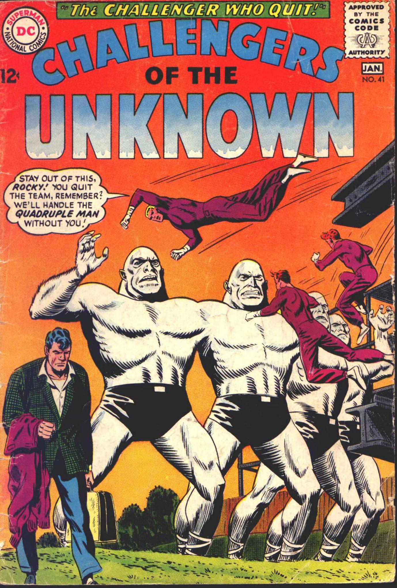 Read online Challengers of the Unknown (1958) comic -  Issue #41 - 1