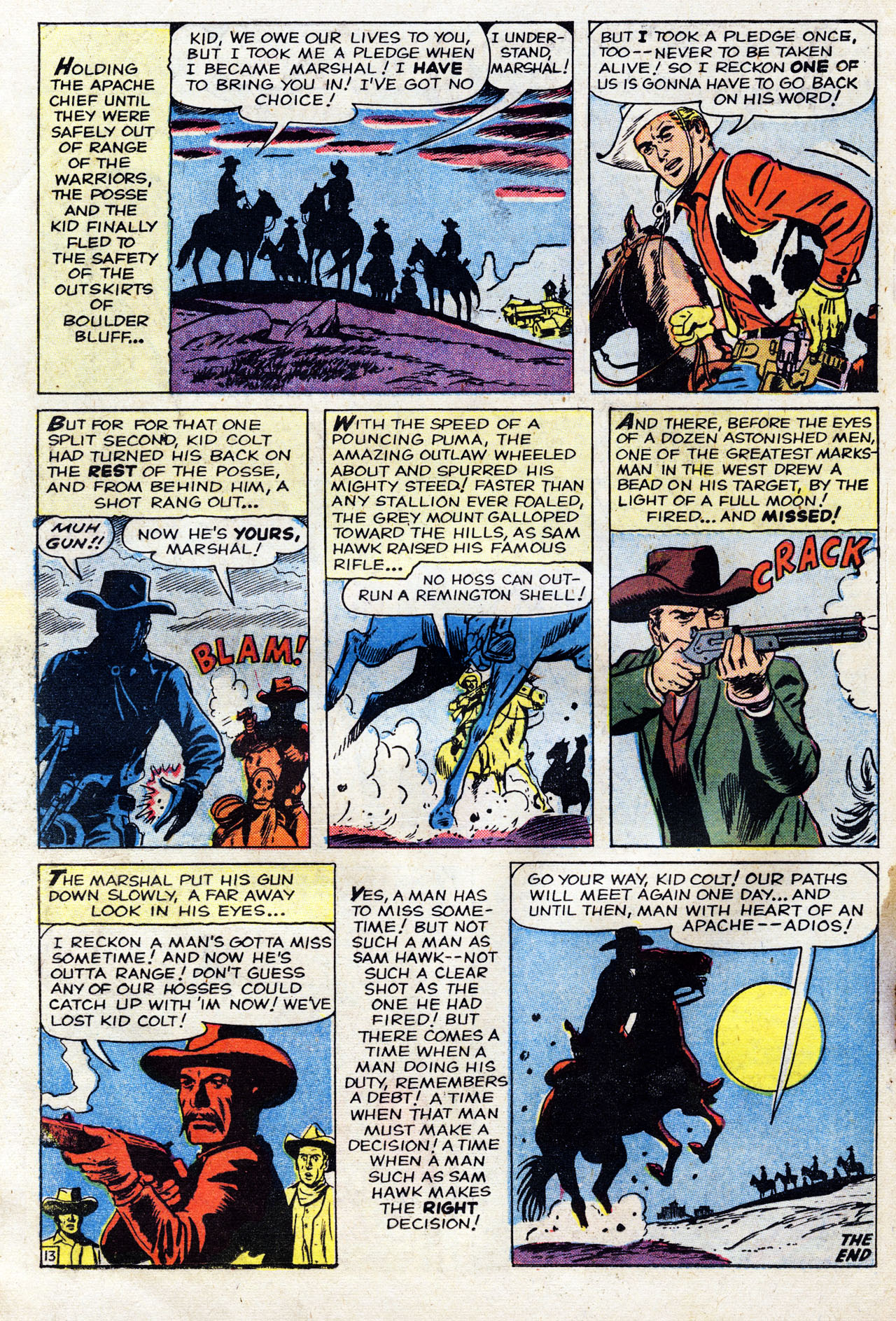 Read online Gunsmoke Western comic -  Issue #60 - 18