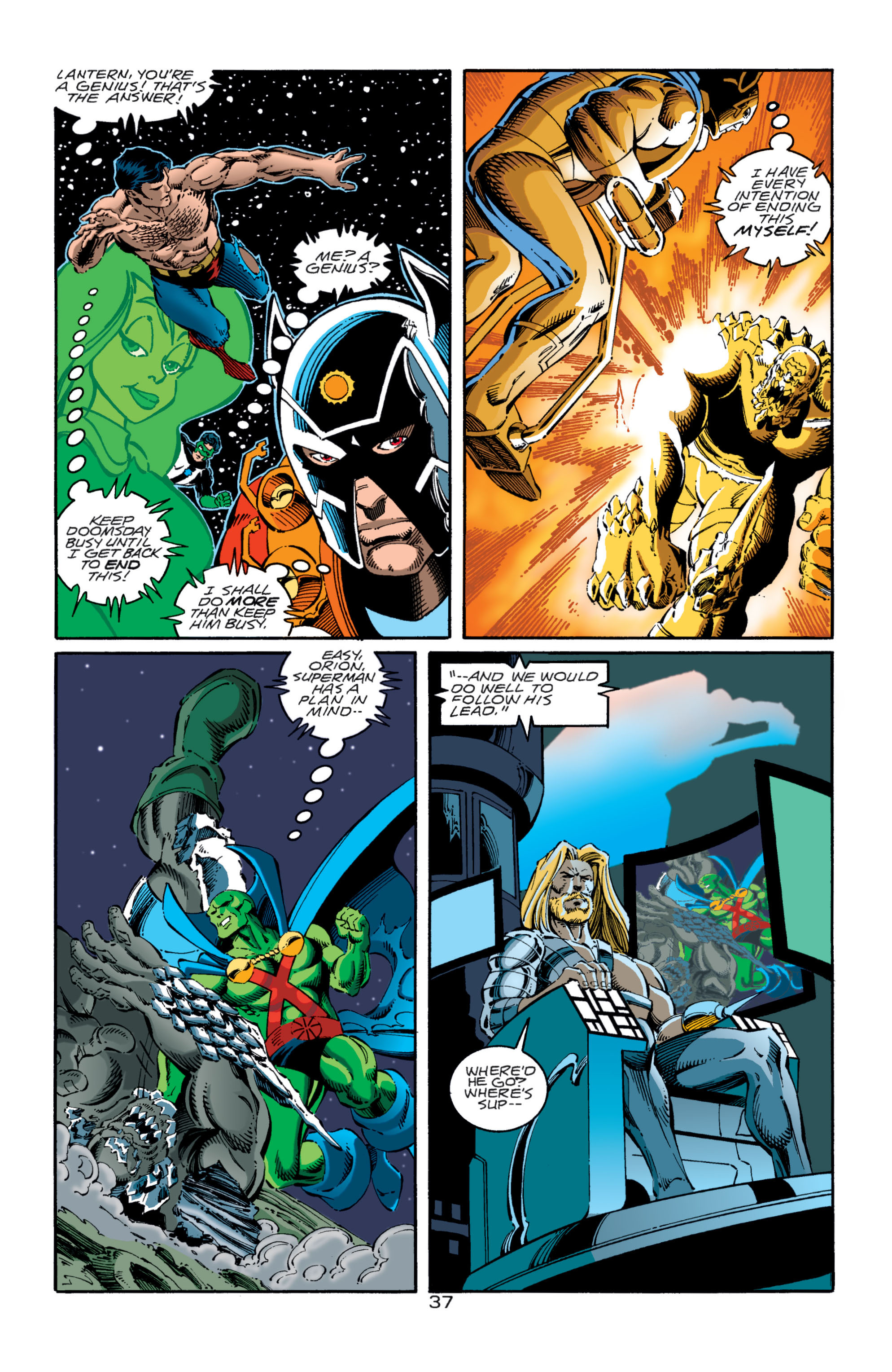 Read online Superman: The Doomsday Wars comic -  Issue #3 - 38