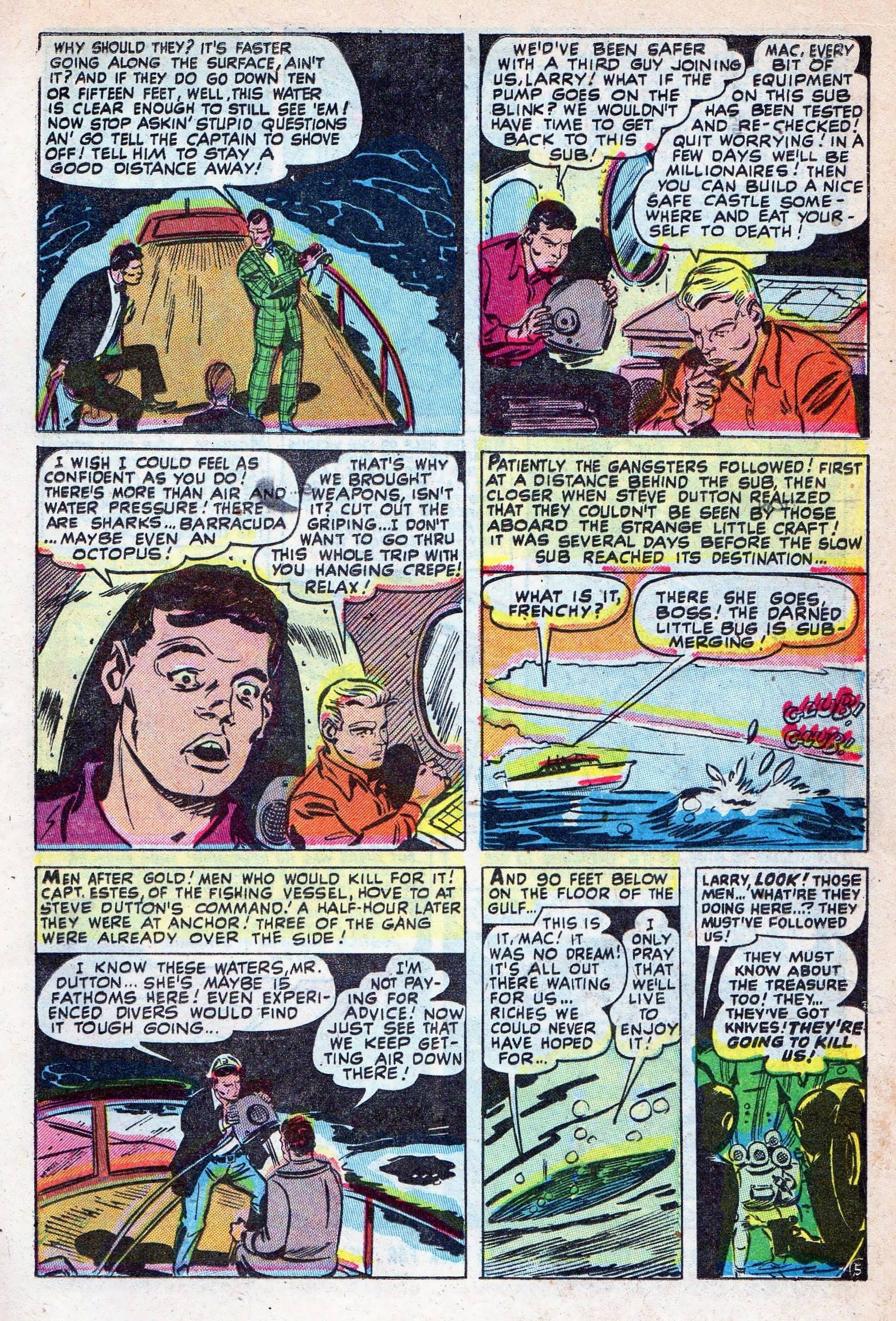 Read online Justice (1947) comic -  Issue #36 - 15
