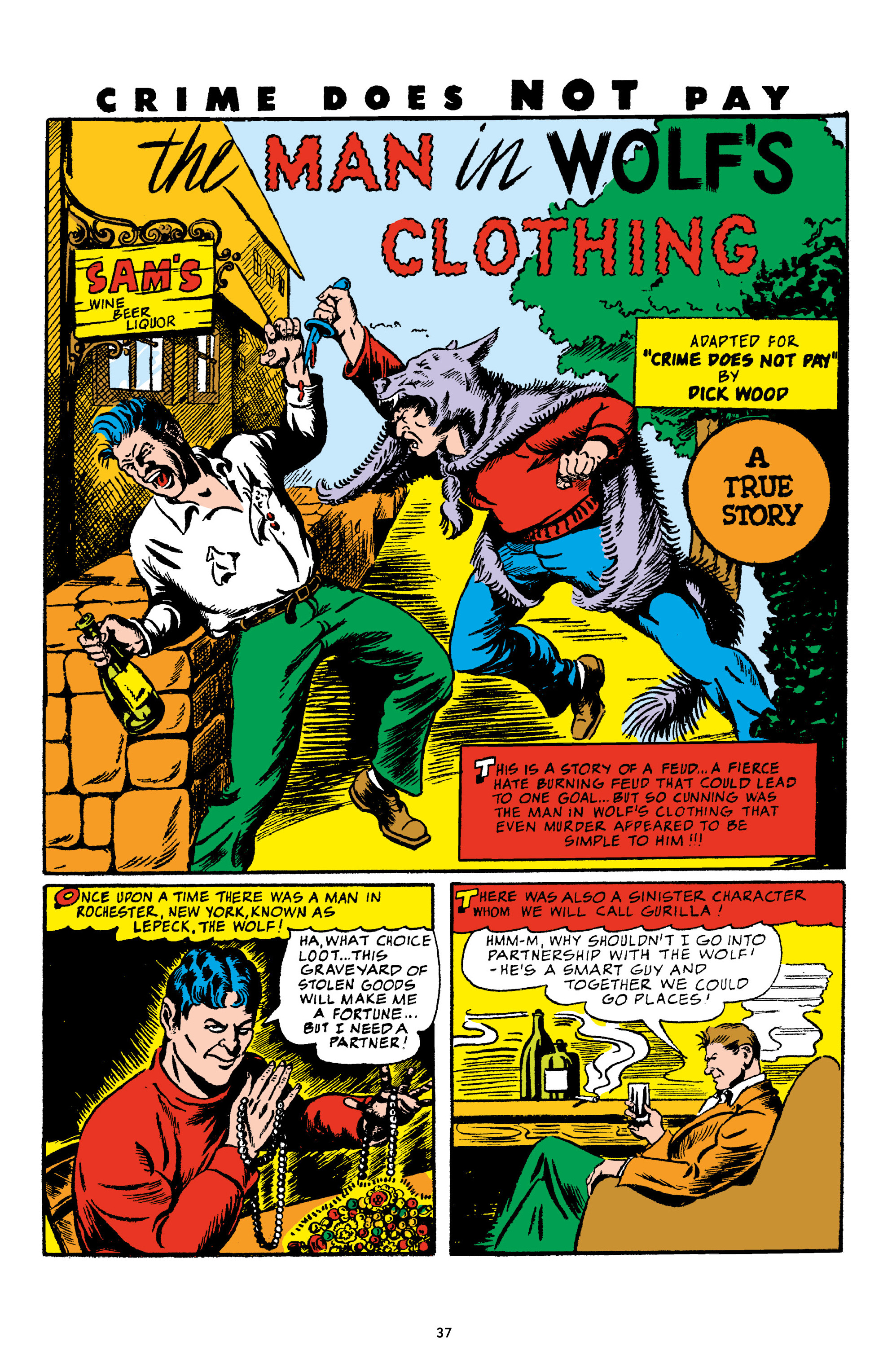 Read online Crime Does Not Pay Archives comic -  Issue # TPB 4 (Part 1) - 37