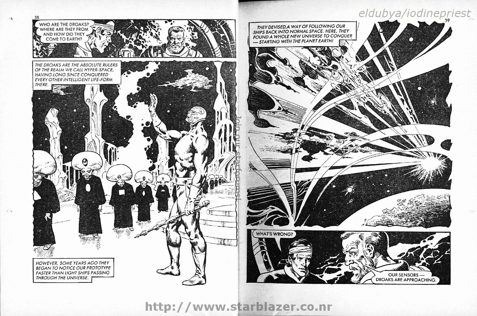 Read online Starblazer comic -  Issue #149 - 21