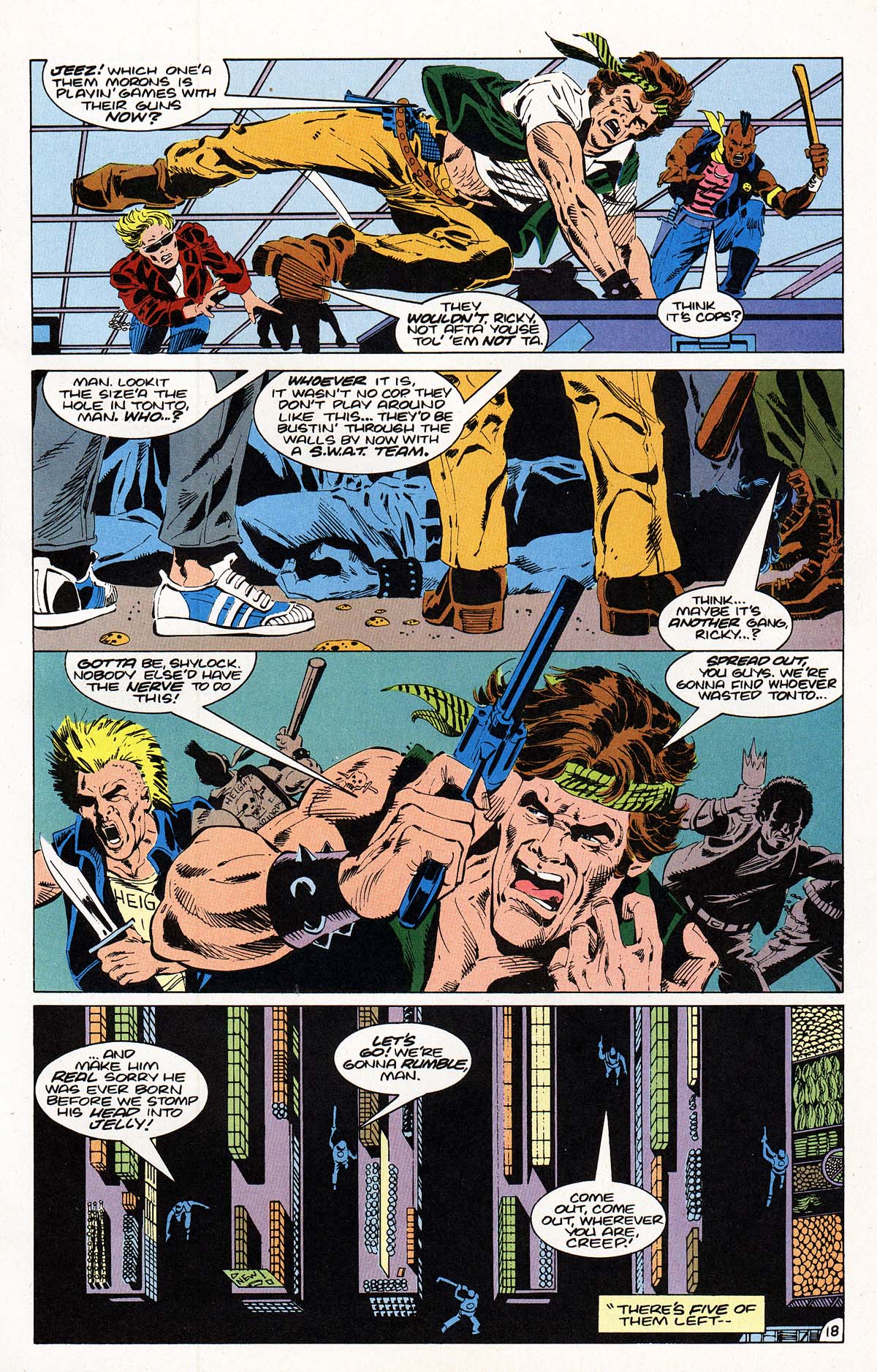 Read online Vigilante (1983) comic -  Issue #22 - 19