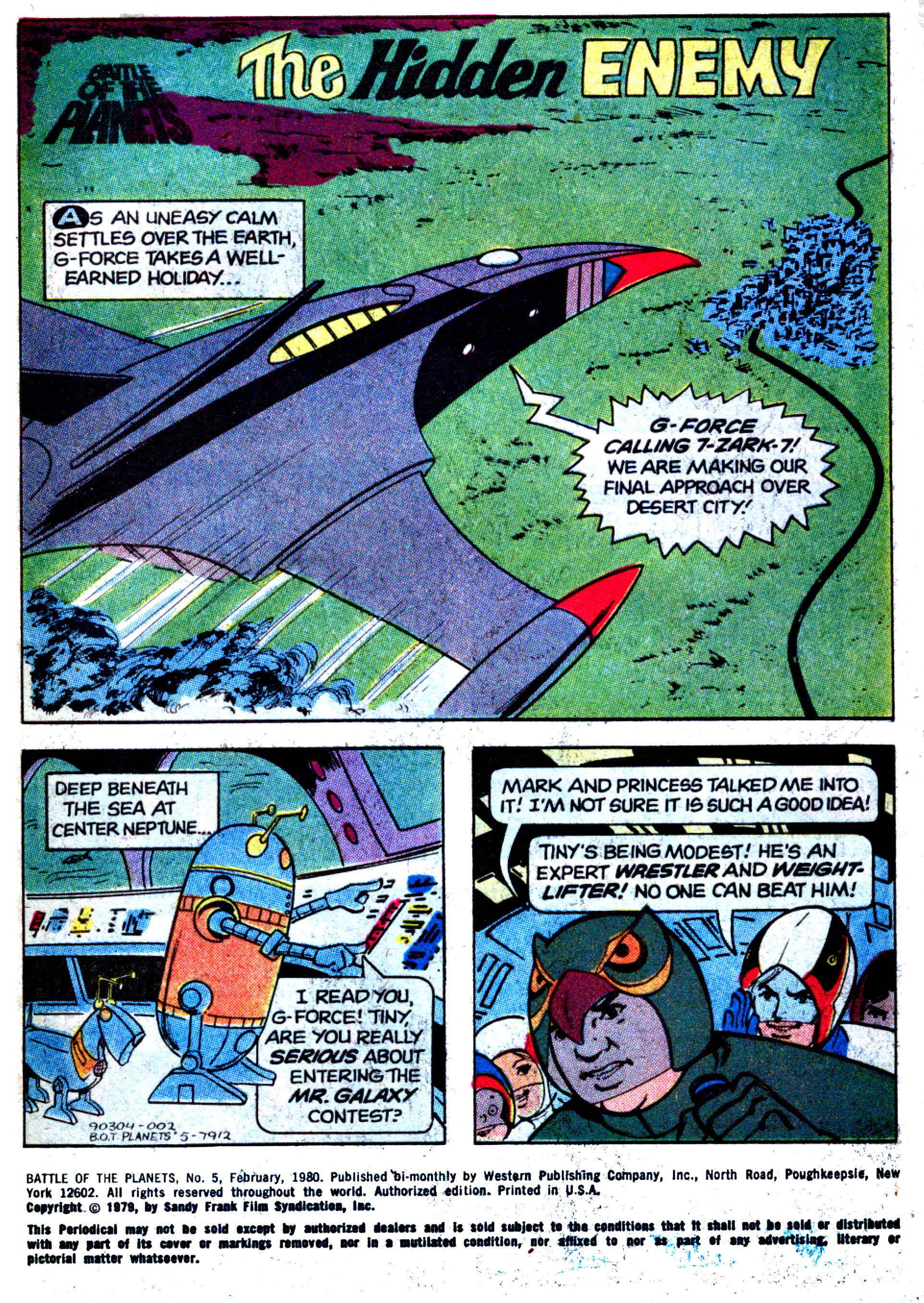 Read online Battle of the Planets (1979) comic -  Issue #5 - 2