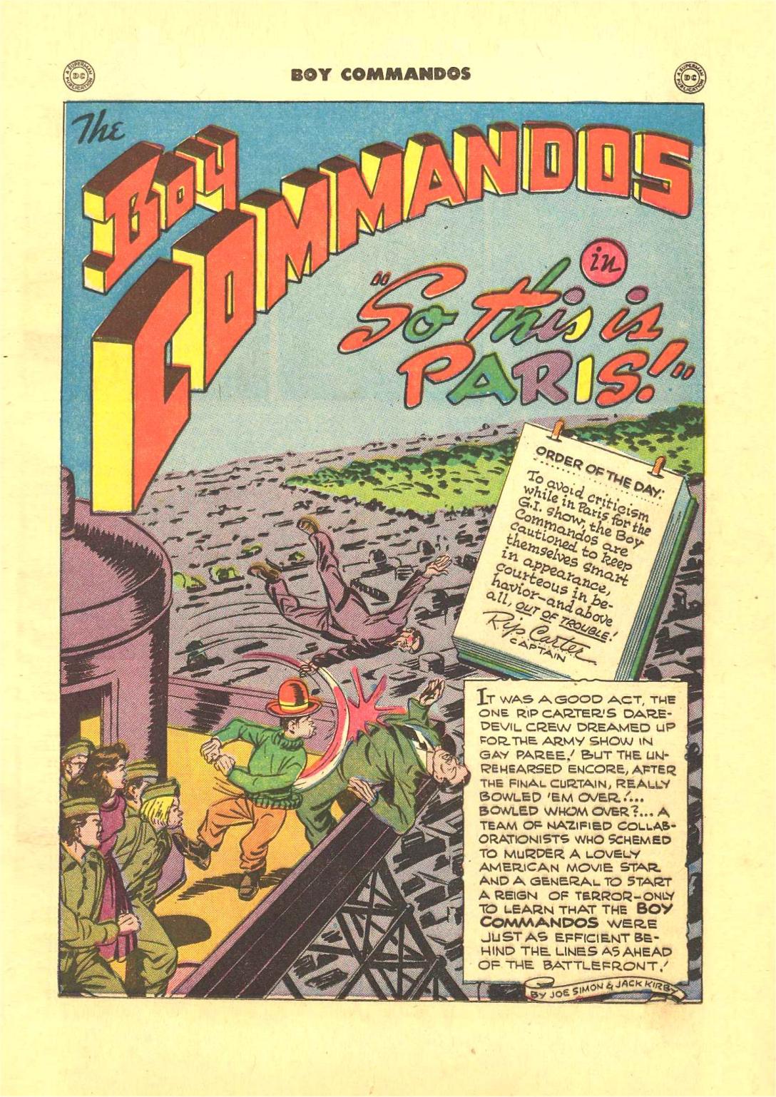 Read online Boy Commandos comic -  Issue #14 - 19