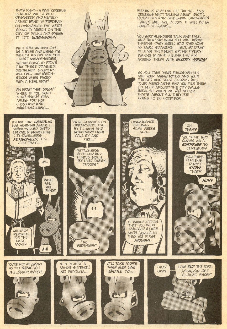 Read online Cerebus comic -  Issue #22 - 10