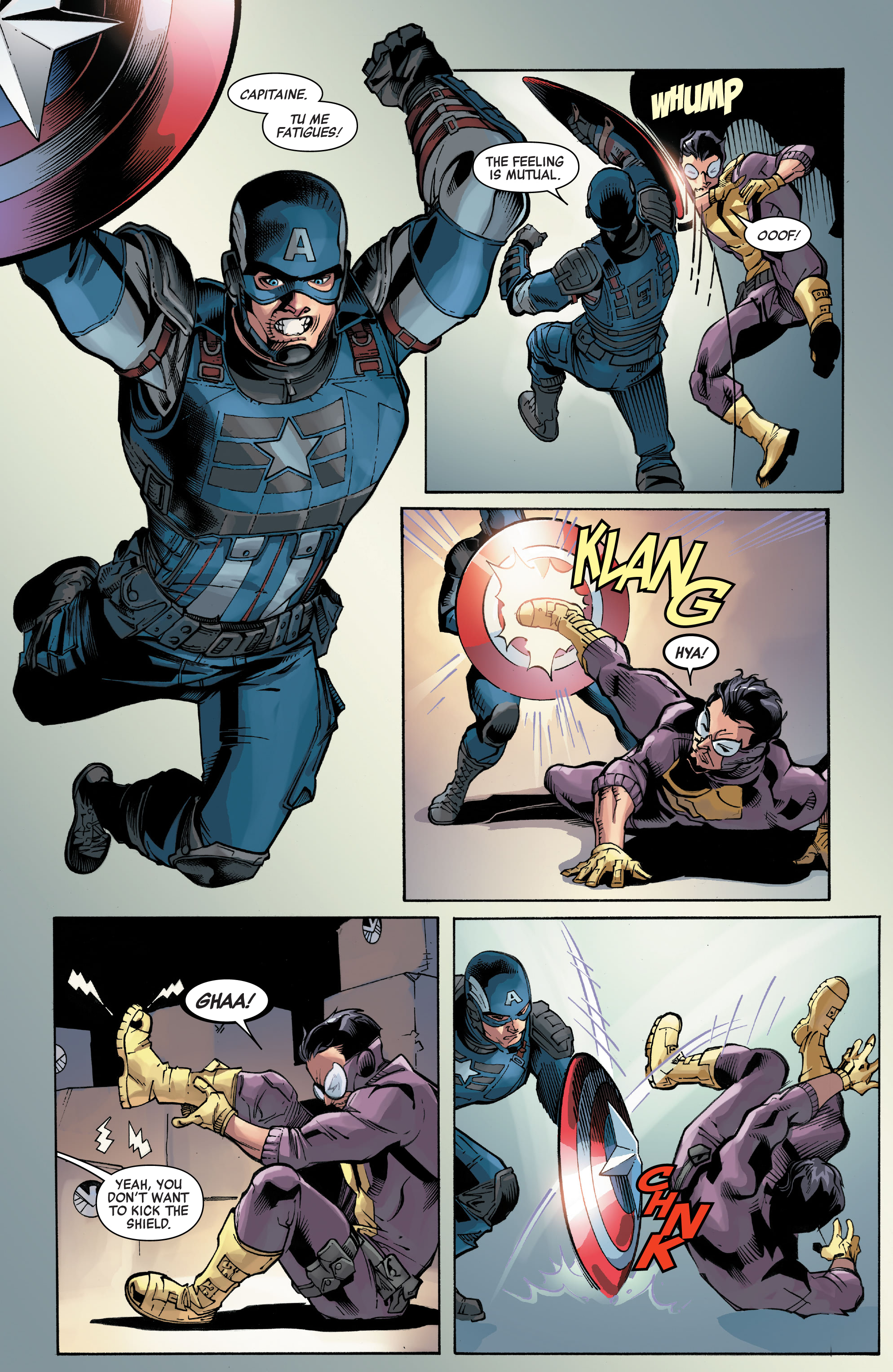 Read online Marvel's Avengers comic -  Issue # Captain America - 18