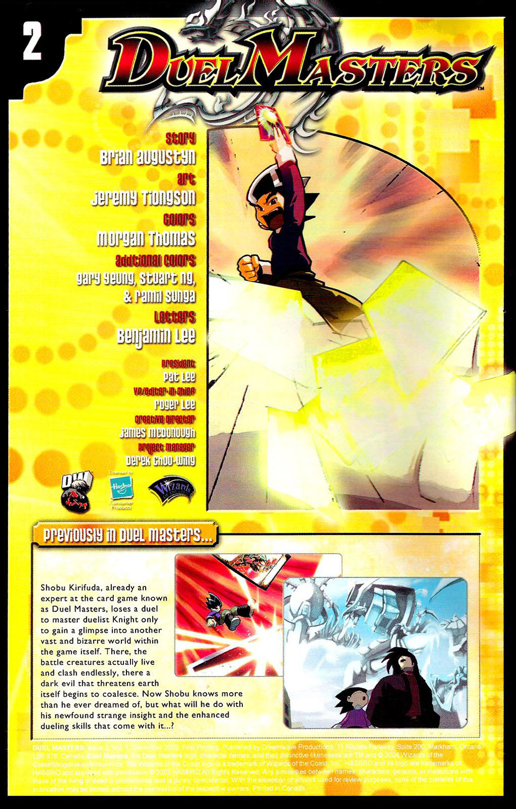 Read online Duel Masters comic -  Issue #2 - 2