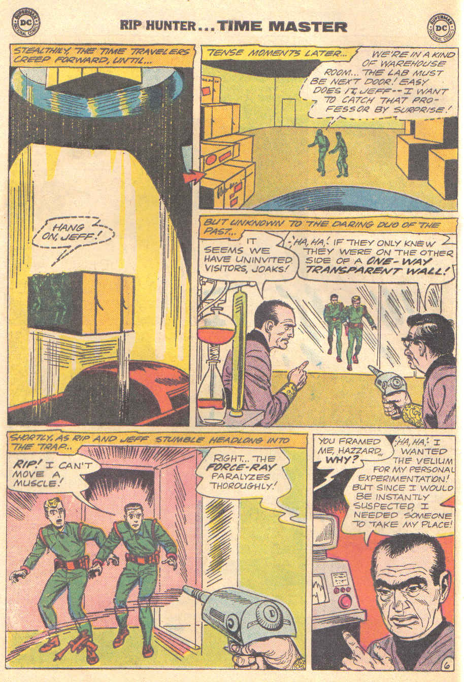 Read online Rip Hunter...Time Master comic -  Issue #18 - 8