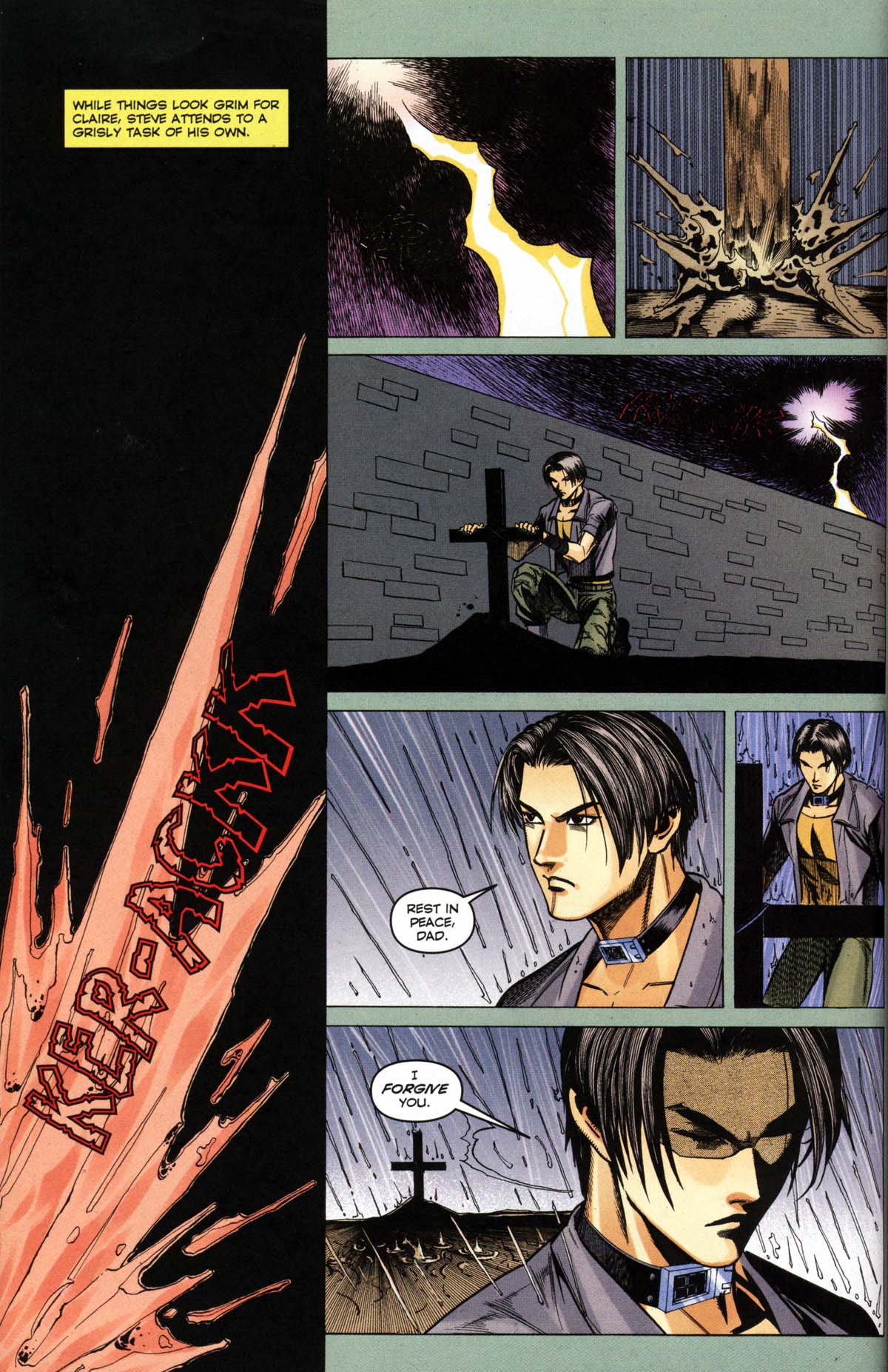 Read online Resident Evil Code: Veronica comic -  Issue #1 - 136