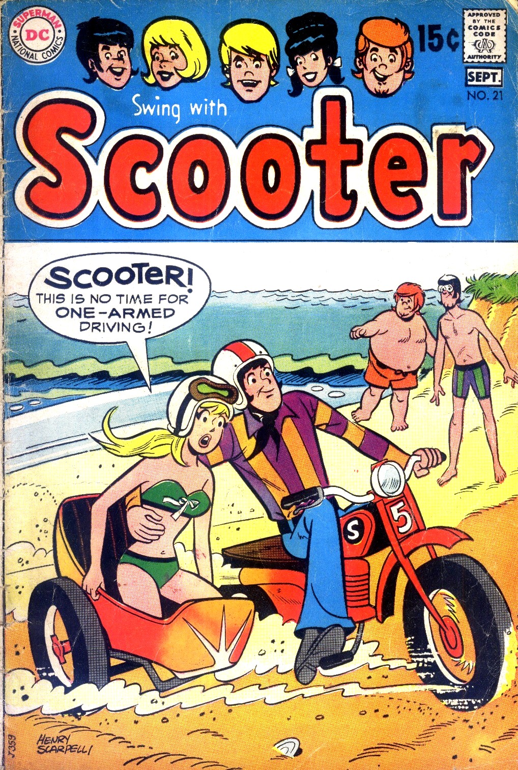 Read online Swing With Scooter comic -  Issue #21 - 1