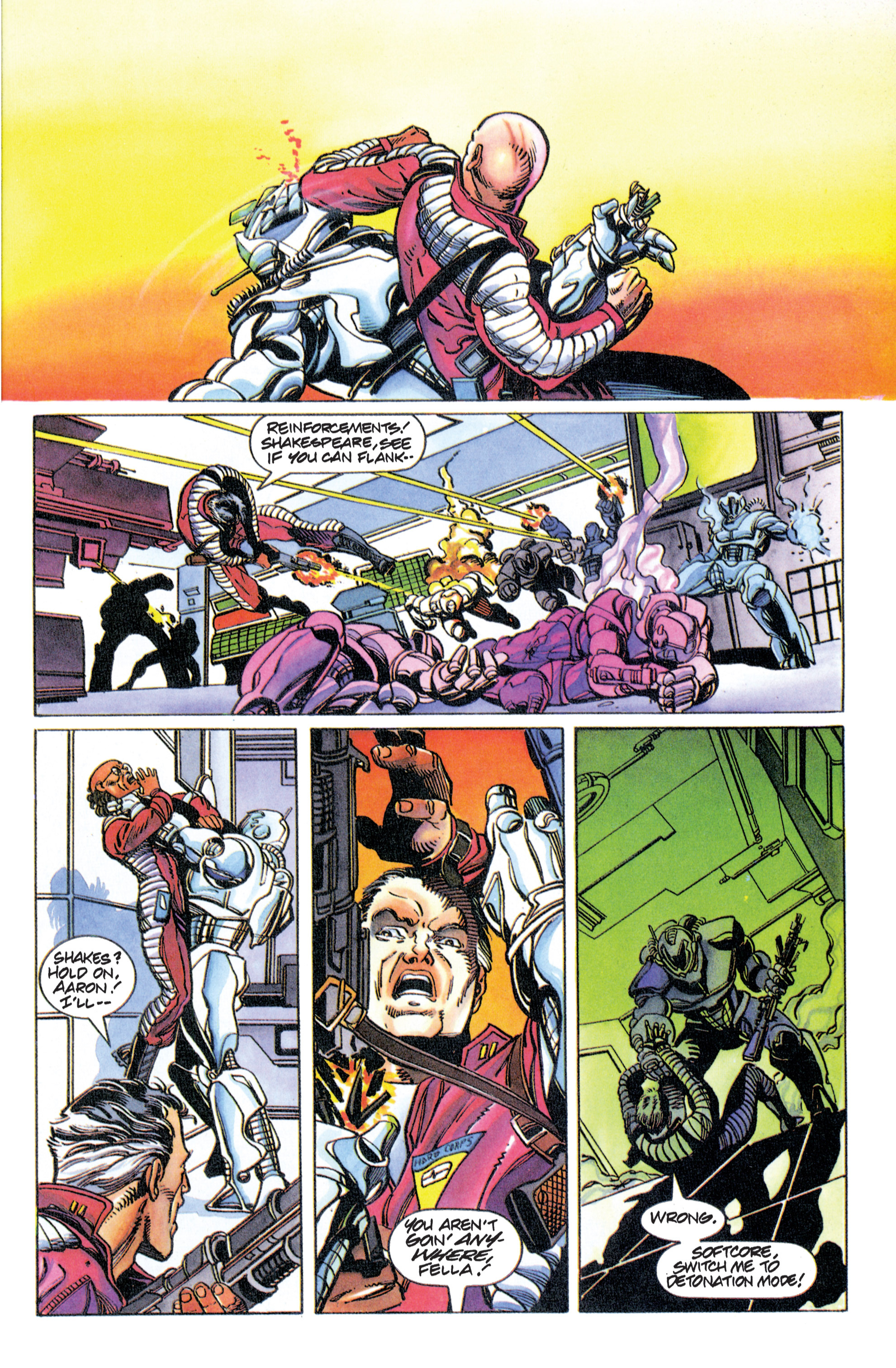 Read online H.A.R.D. Corps comic -  Issue #14 - 18