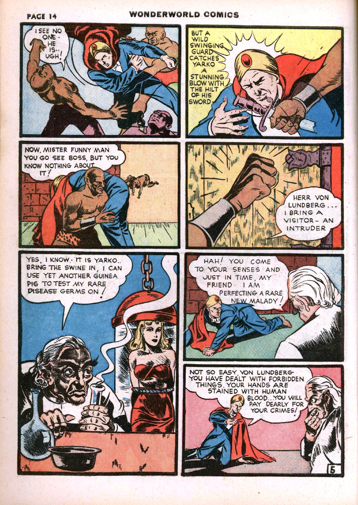 Read online Wonderworld Comics comic -  Issue #14 - 16