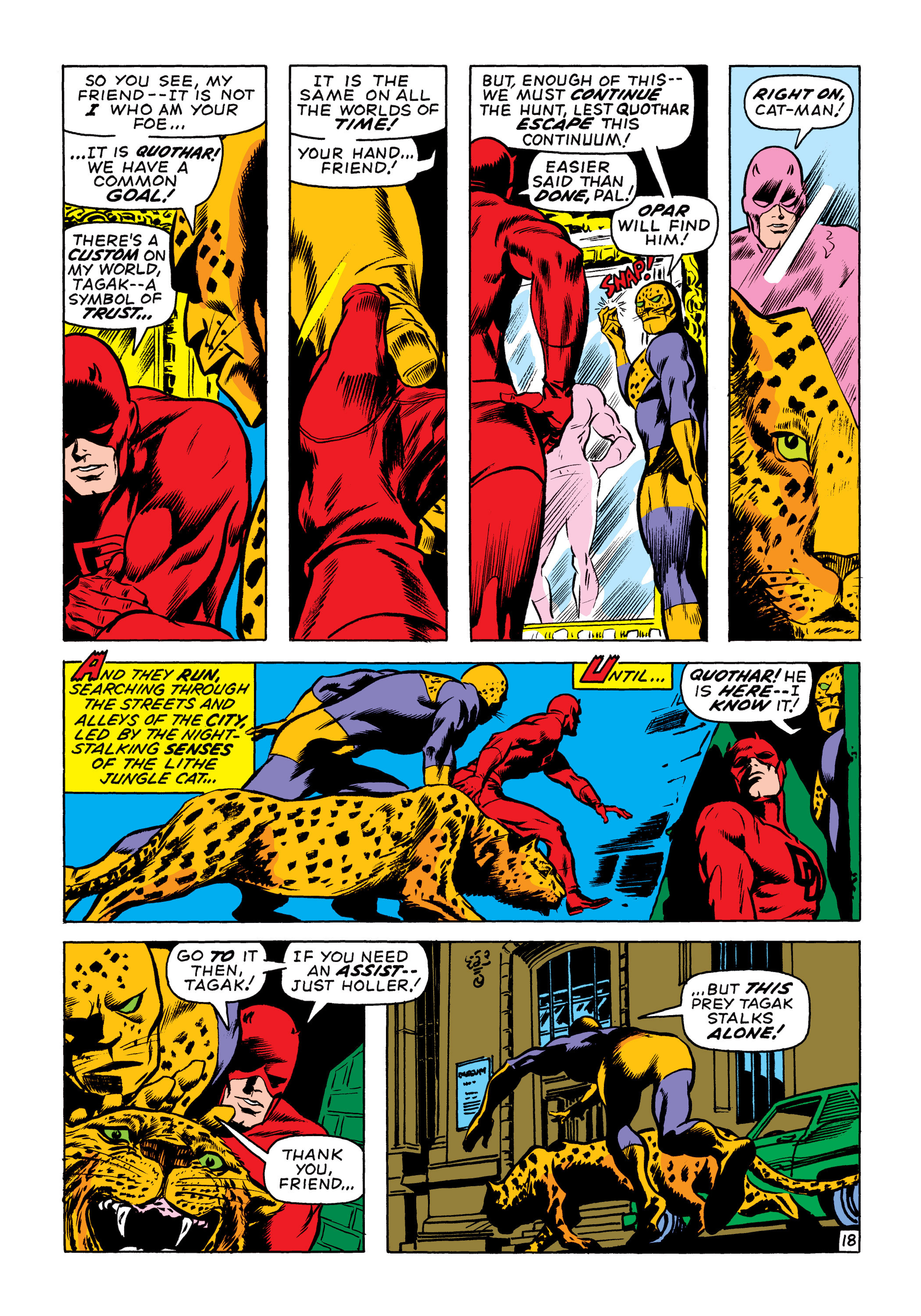 Read online Marvel Masterworks: Daredevil comic -  Issue # TPB 7 (Part 2) - 84