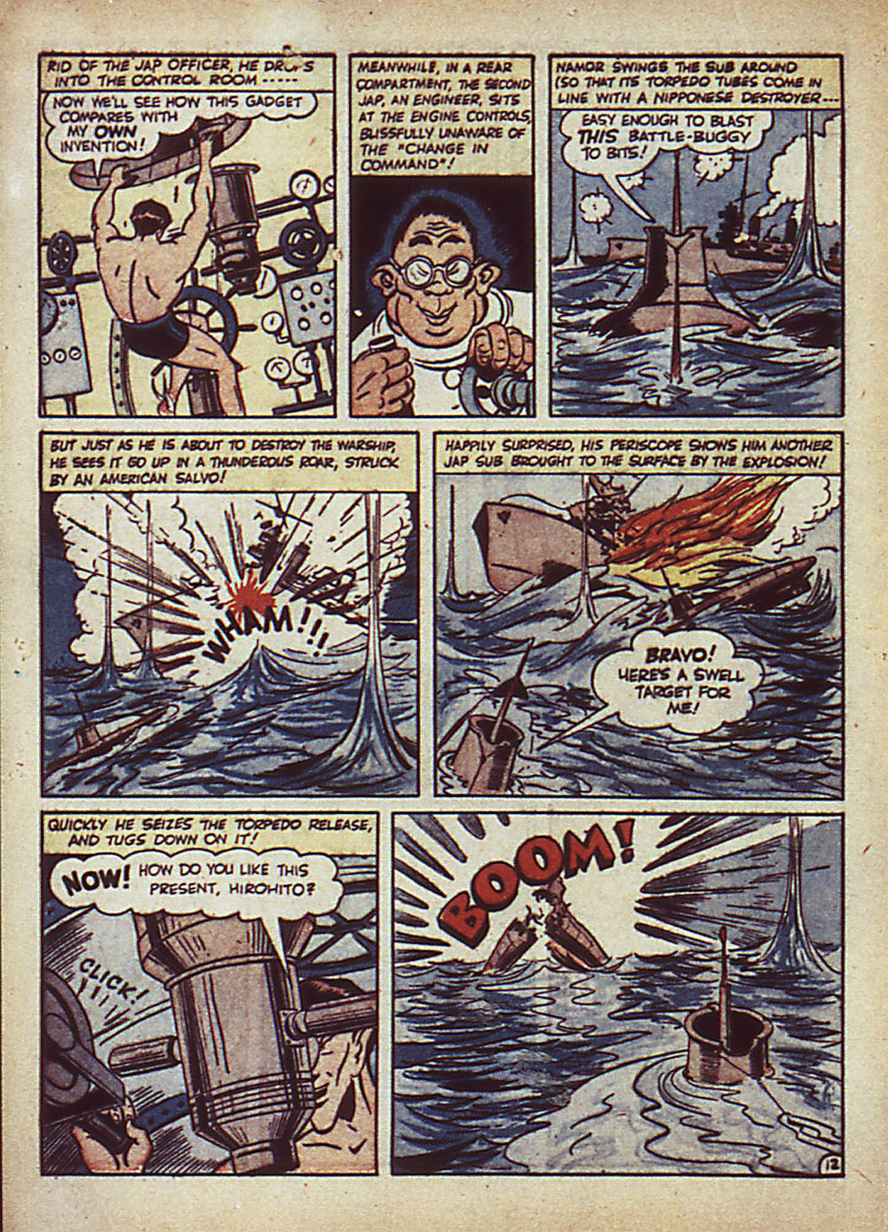 Read online Sub-Mariner Comics comic -  Issue #5 - 15