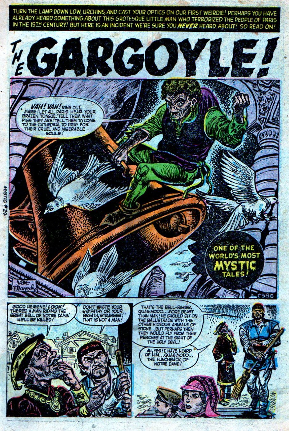 Read online Mystic (1951) comic -  Issue #24 - 3