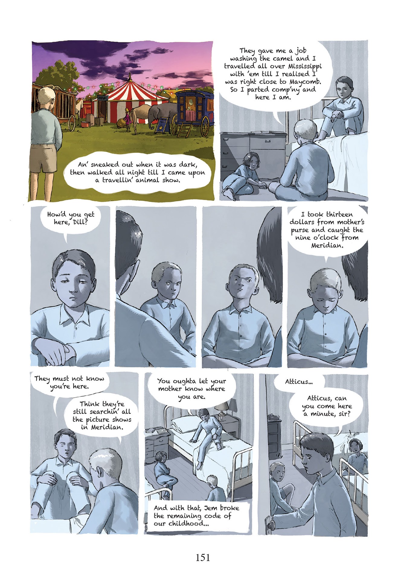 Read online To Kill a Mockingbird: A Graphic Novel comic -  Issue # TPB (Part 2) - 64