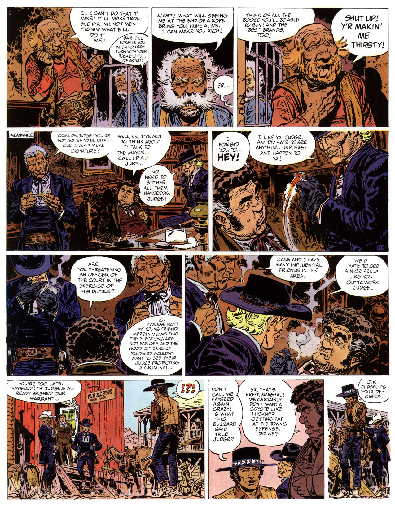 Read online Epic Graphic Novel: Marshal Blueberry comic -  Issue # TPB - 22