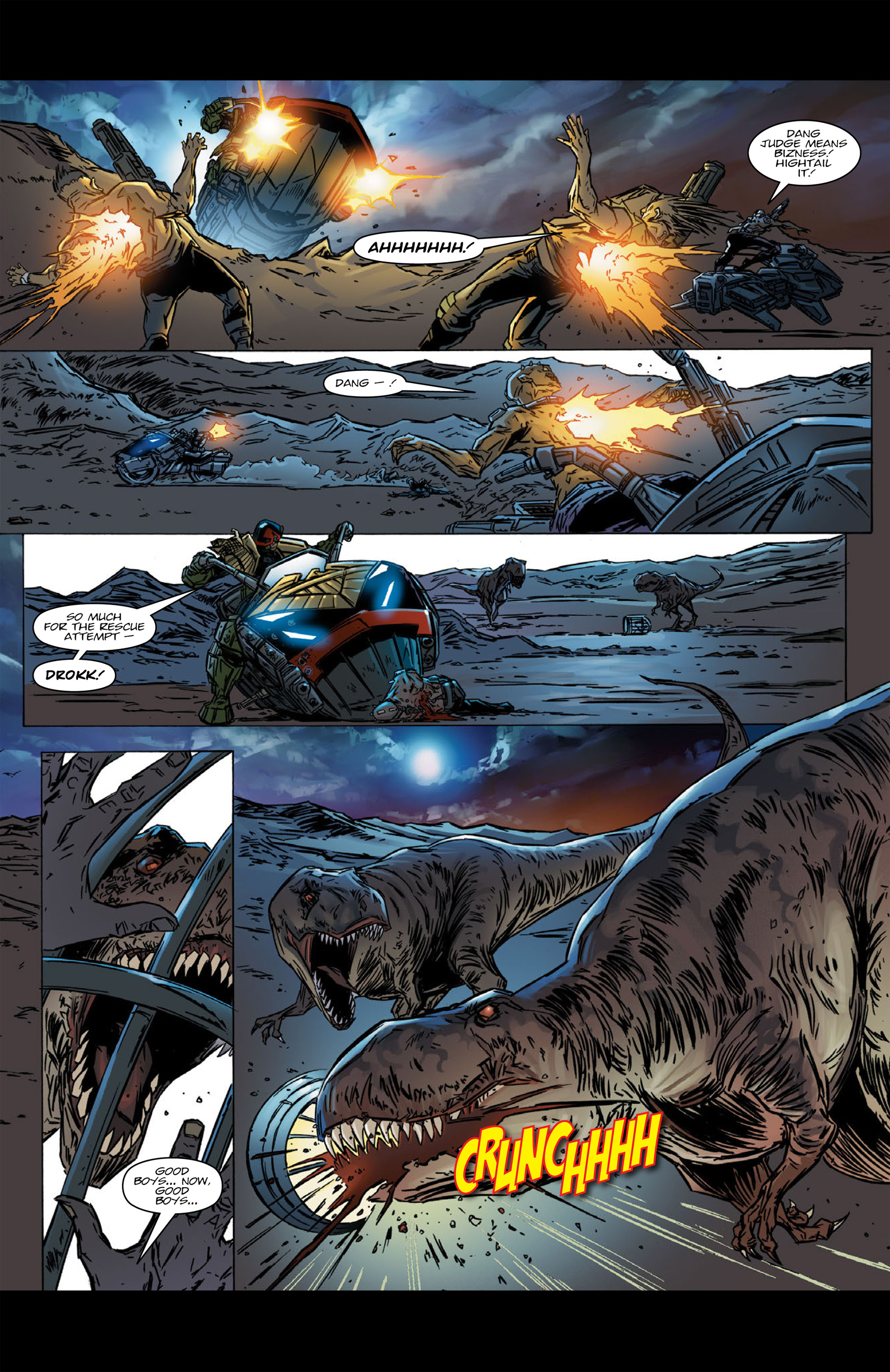 Read online Dredd: Dust comic -  Issue #2 - 29