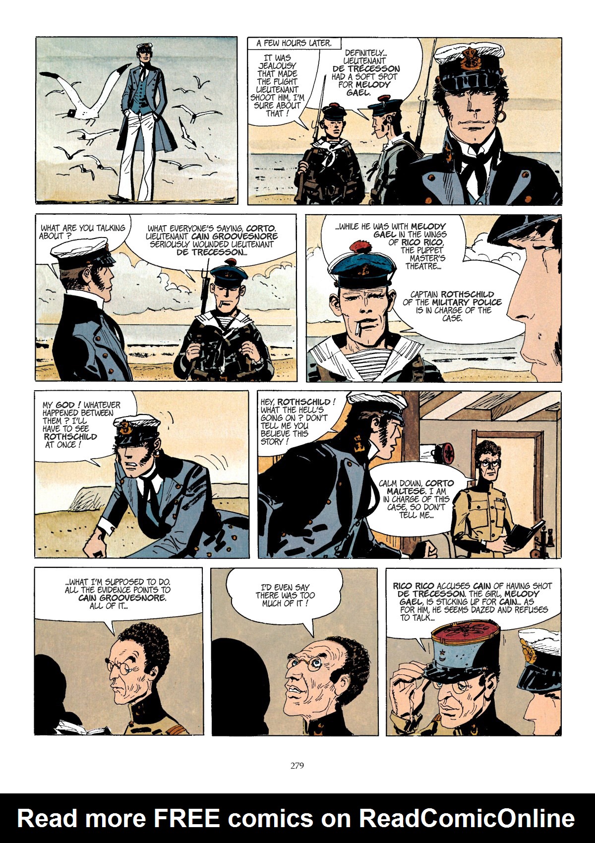 Read online Corto Maltese comic -  Issue # TPB 7 (Part 3) - 64