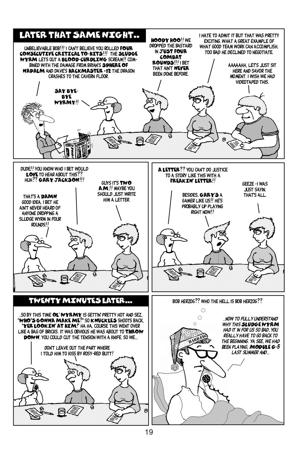 Read online Knights of the Dinner Table comic -  Issue #19 - 21