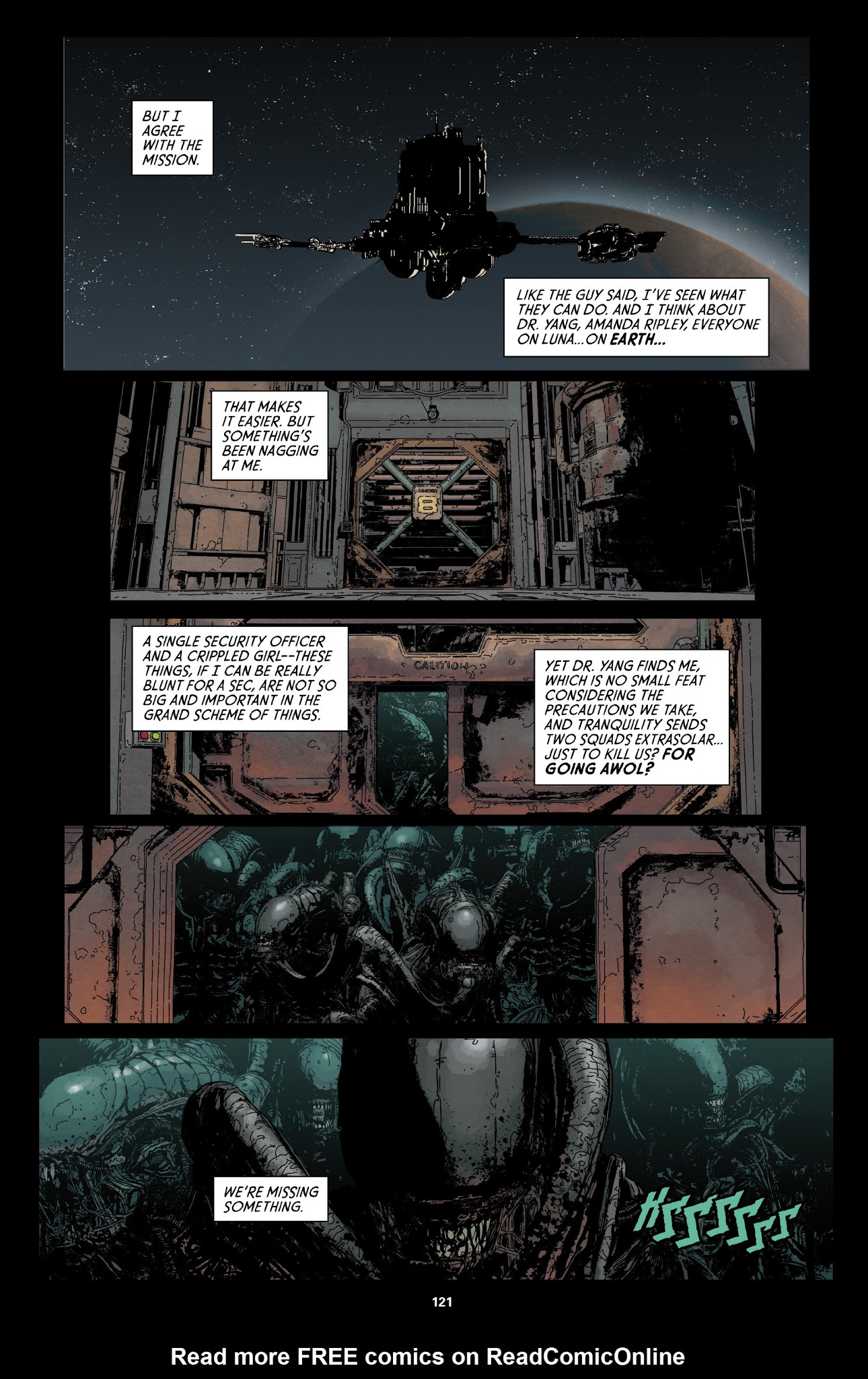 Read online Aliens: Defiance comic -  Issue # _TPB 1 - 118