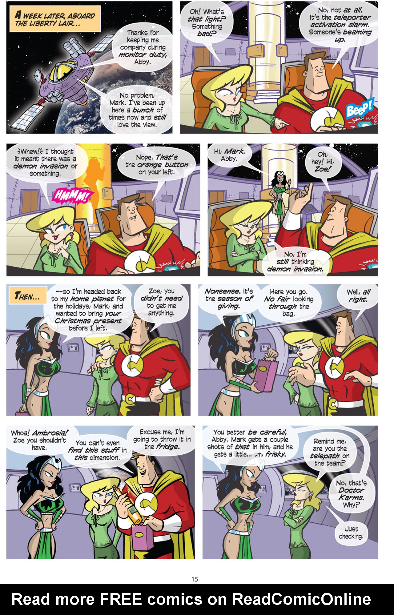 Read online Love and Capes comic -  Issue #2 - 16