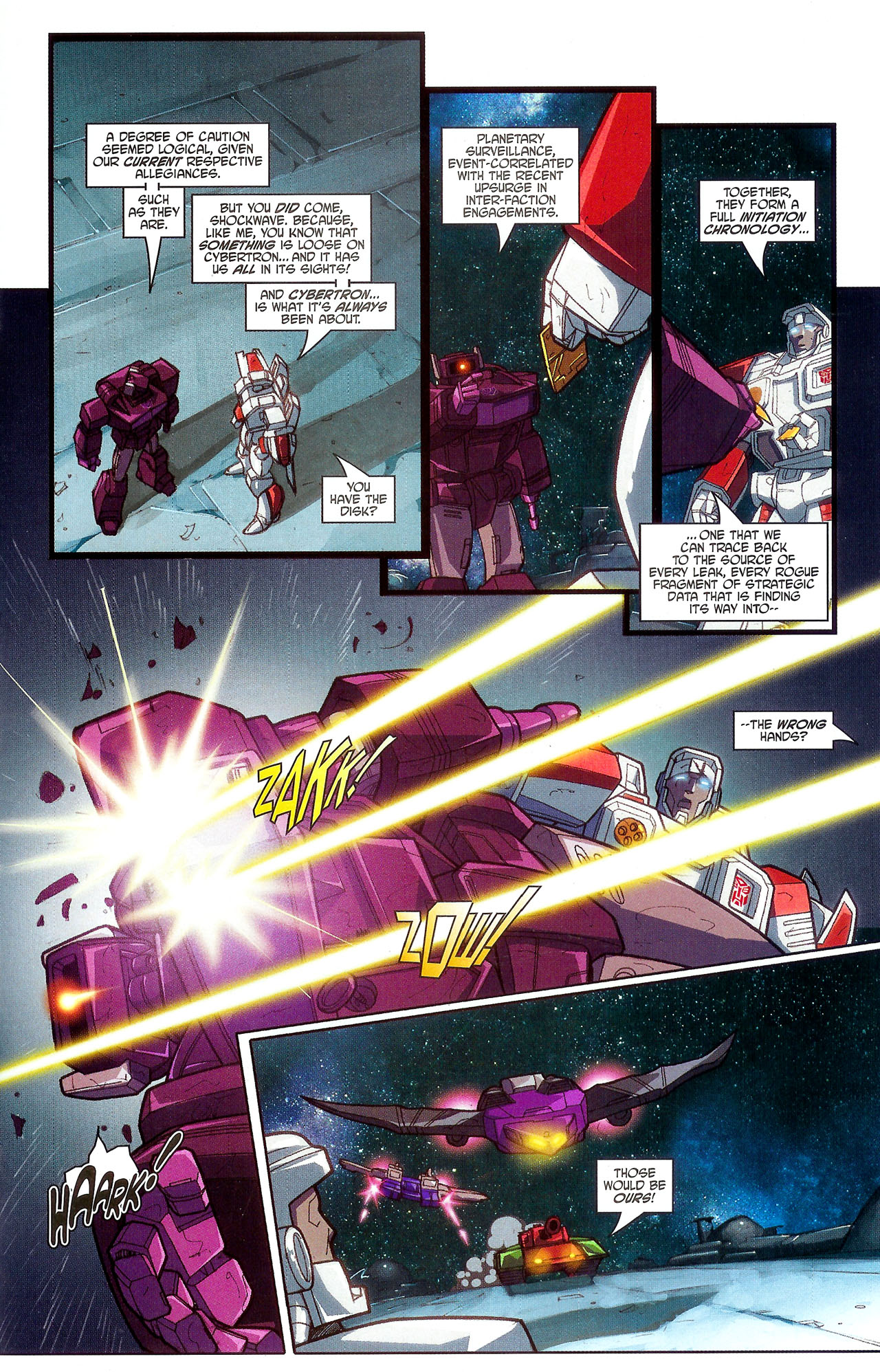 Read online Transformers War Within: "The Dark Ages" comic -  Issue #4 - 9