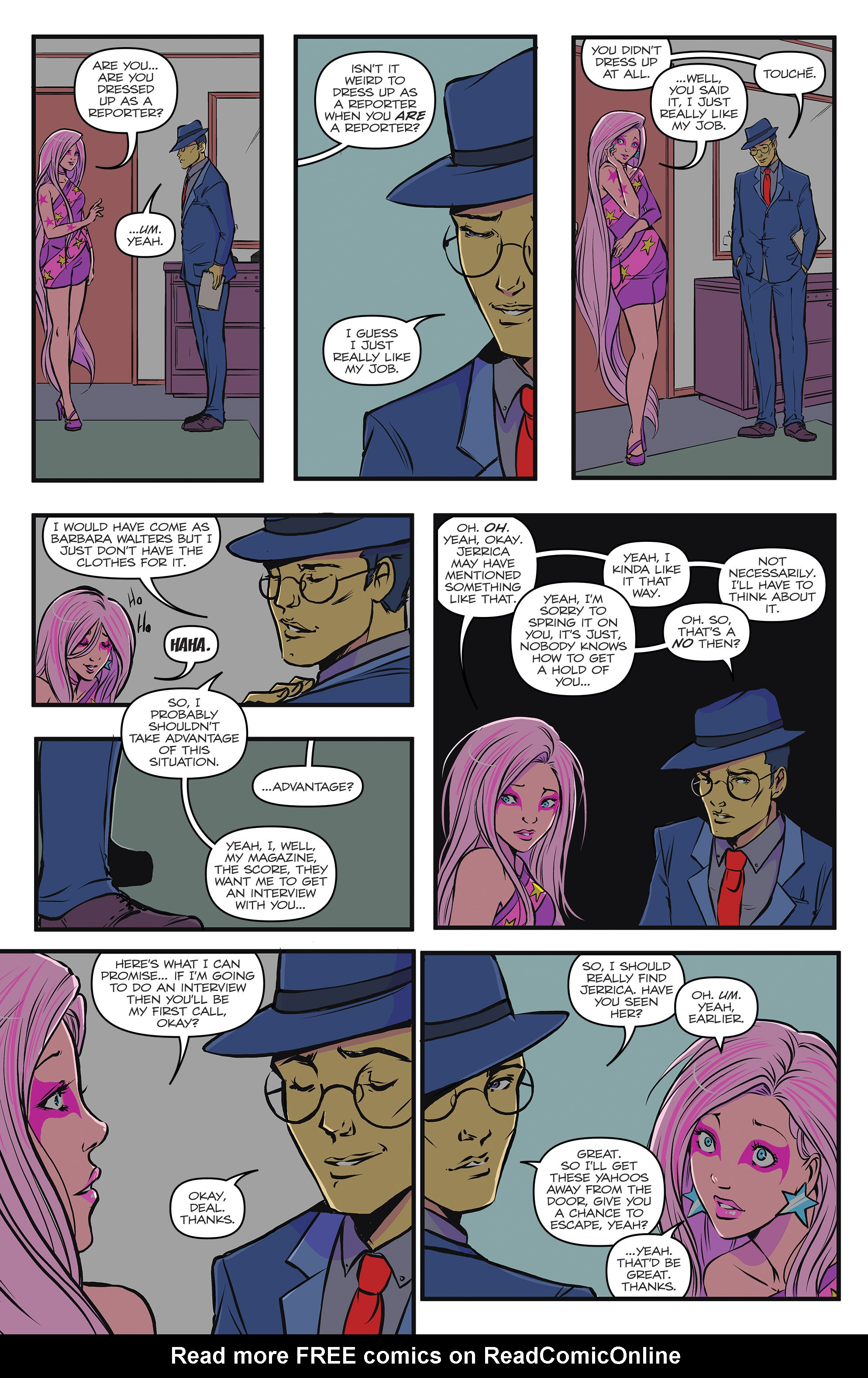 Read online Jem and The Holograms comic -  Issue #9 - 9