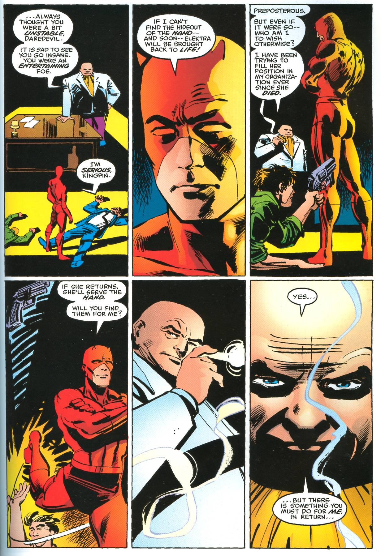 Read online Daredevil Visionaries: Frank Miller comic -  Issue # TPB 3 - 186