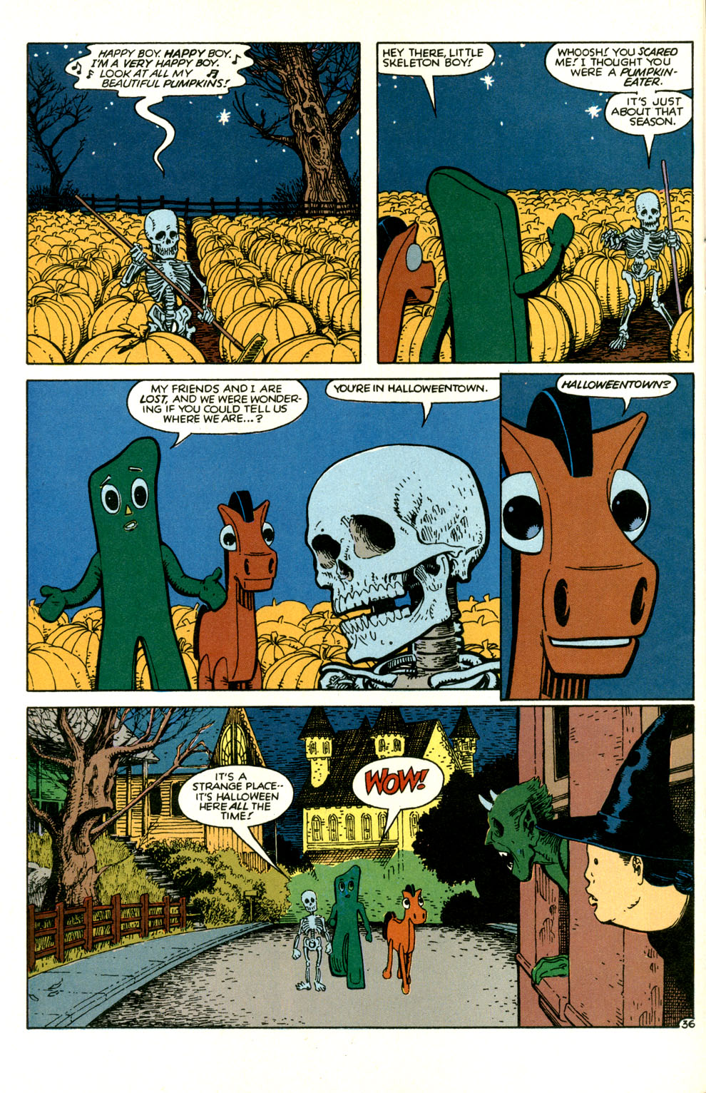 Read online Gumby's Summer Fun Special comic -  Issue # Full - 39