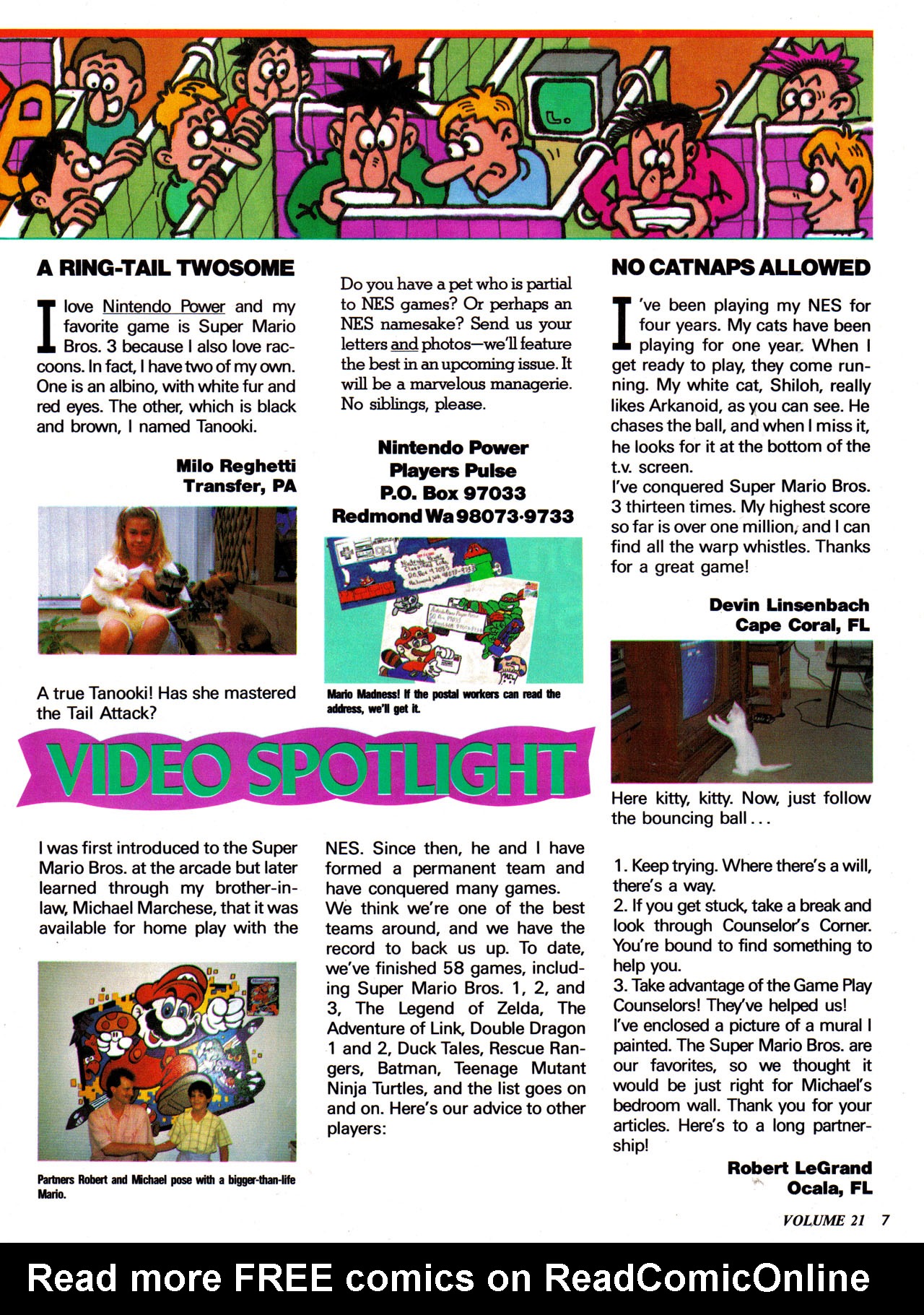 Read online Nintendo Power comic -  Issue #21 - 10