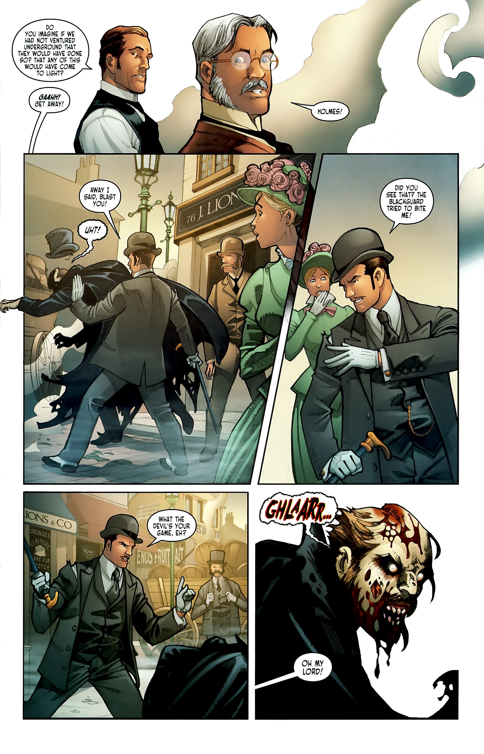 Read online Victorian Undead comic -  Issue #3 - 15