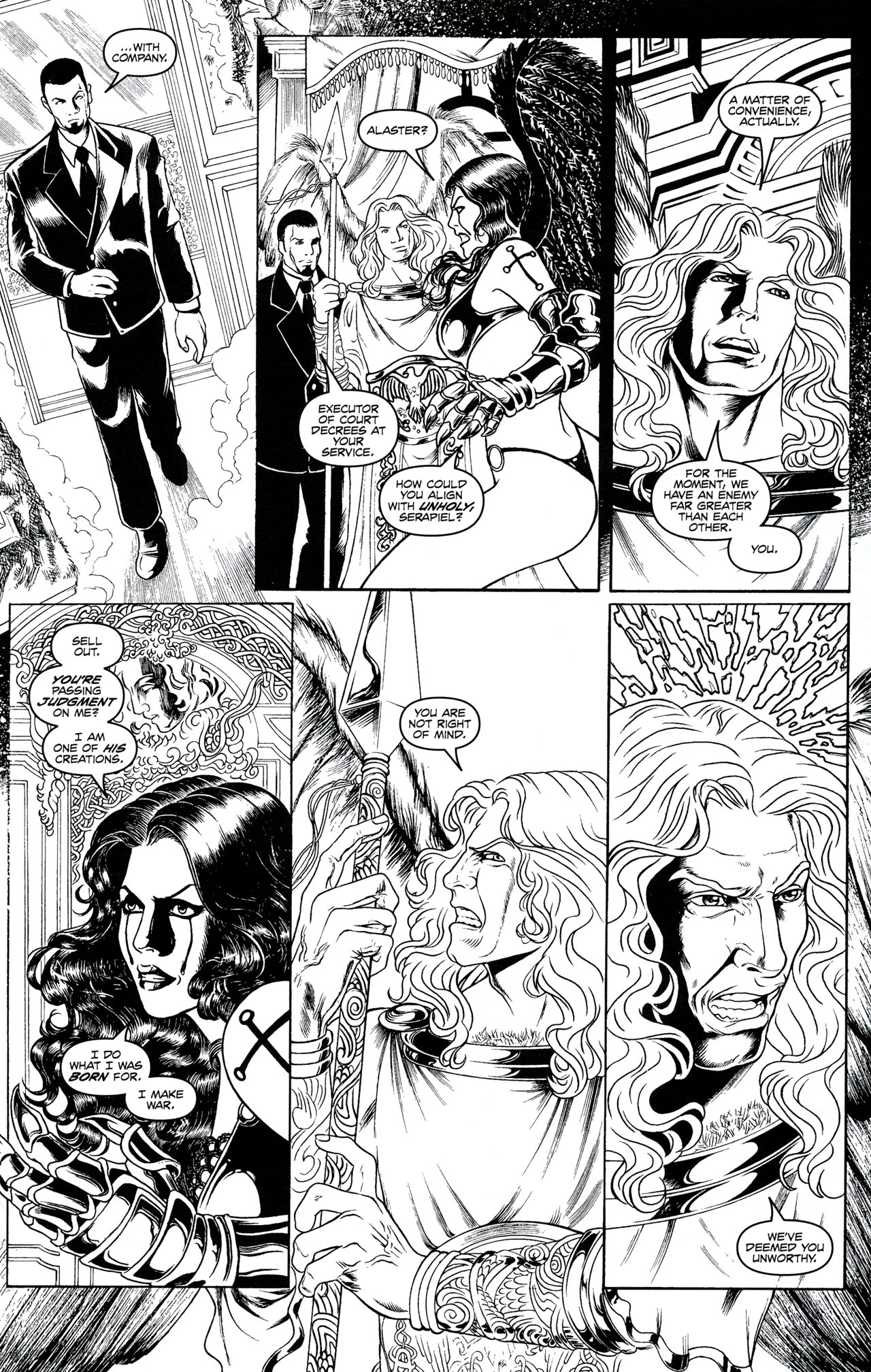 Read online Brian Pulido's War Angel comic -  Issue #0 - 17