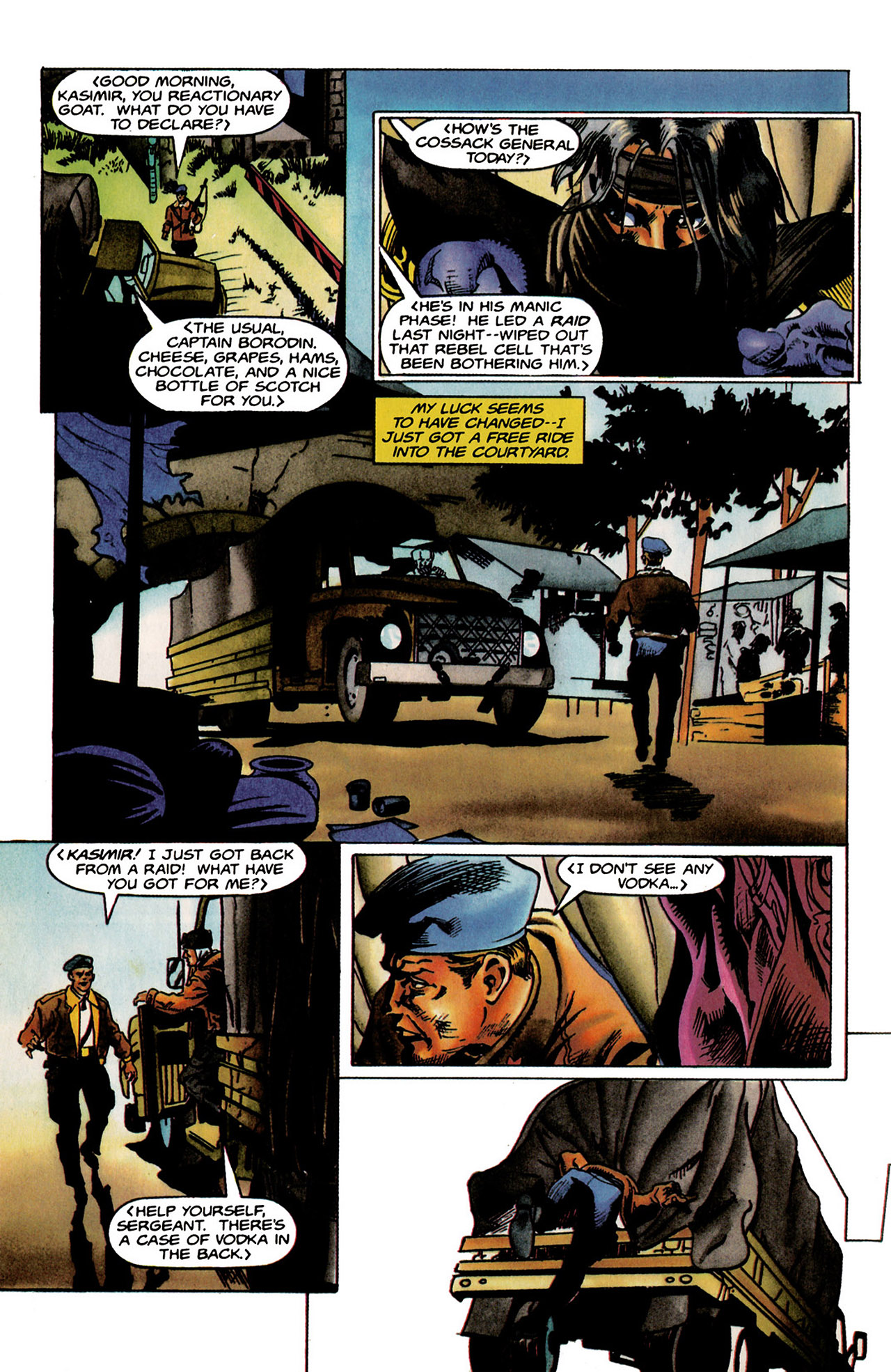 Read online Ninjak (1994) comic -  Issue #10 - 12