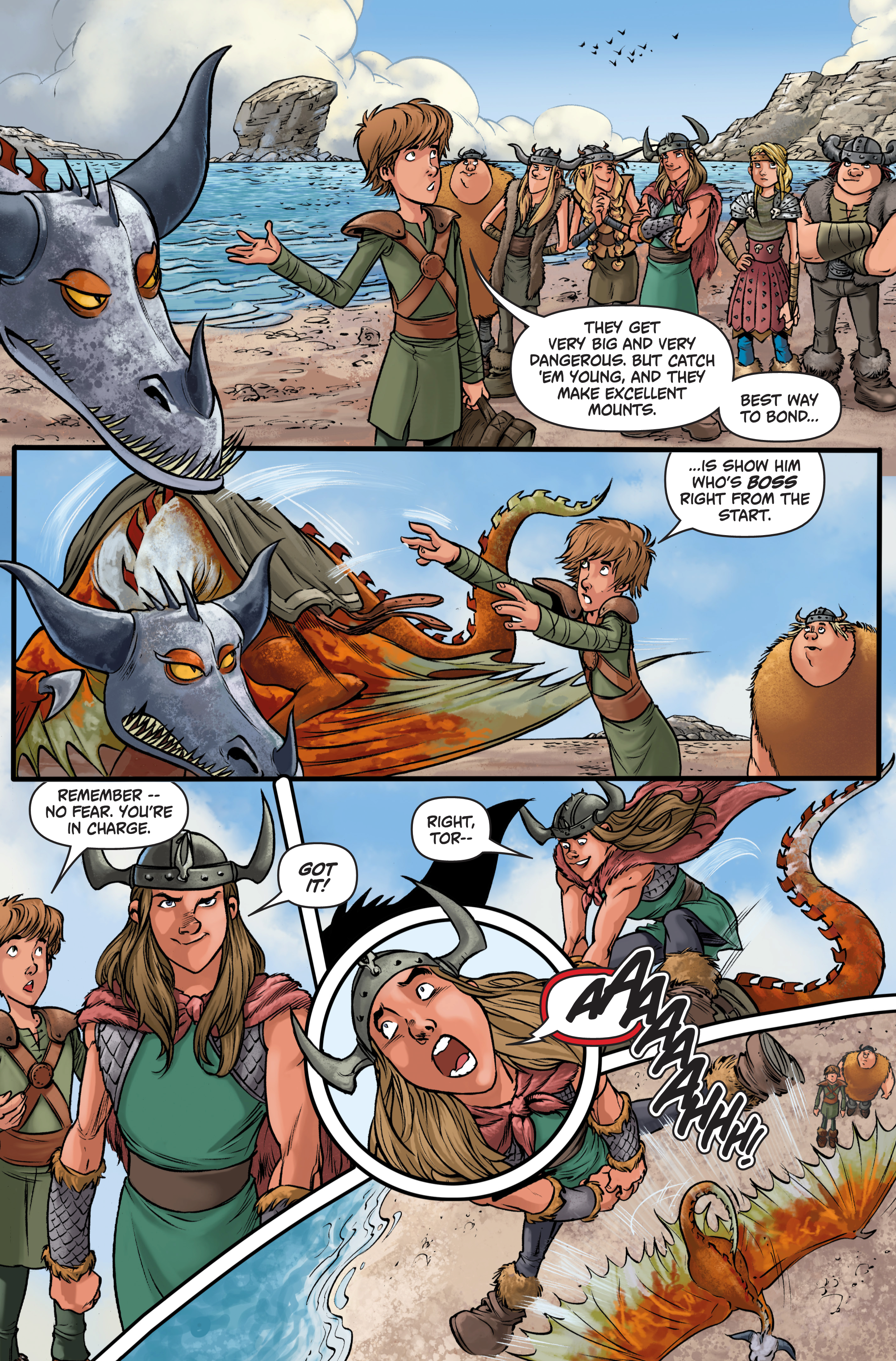 Read online DreamWorks Dragons: Riders of Berk comic -  Issue # _TPB - 88