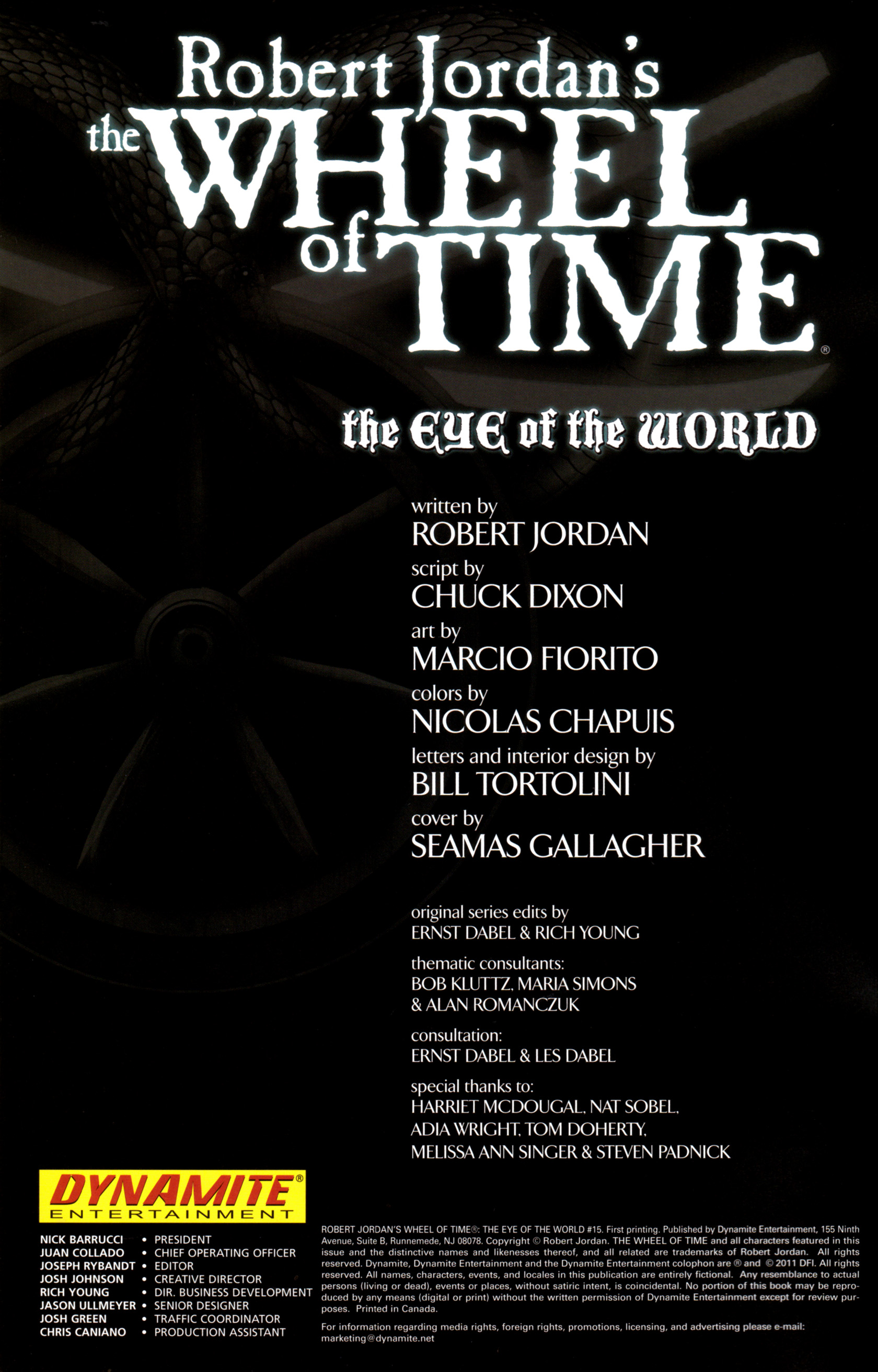 Read online Robert Jordan's Wheel of Time: The Eye of the World comic -  Issue #15 - 2