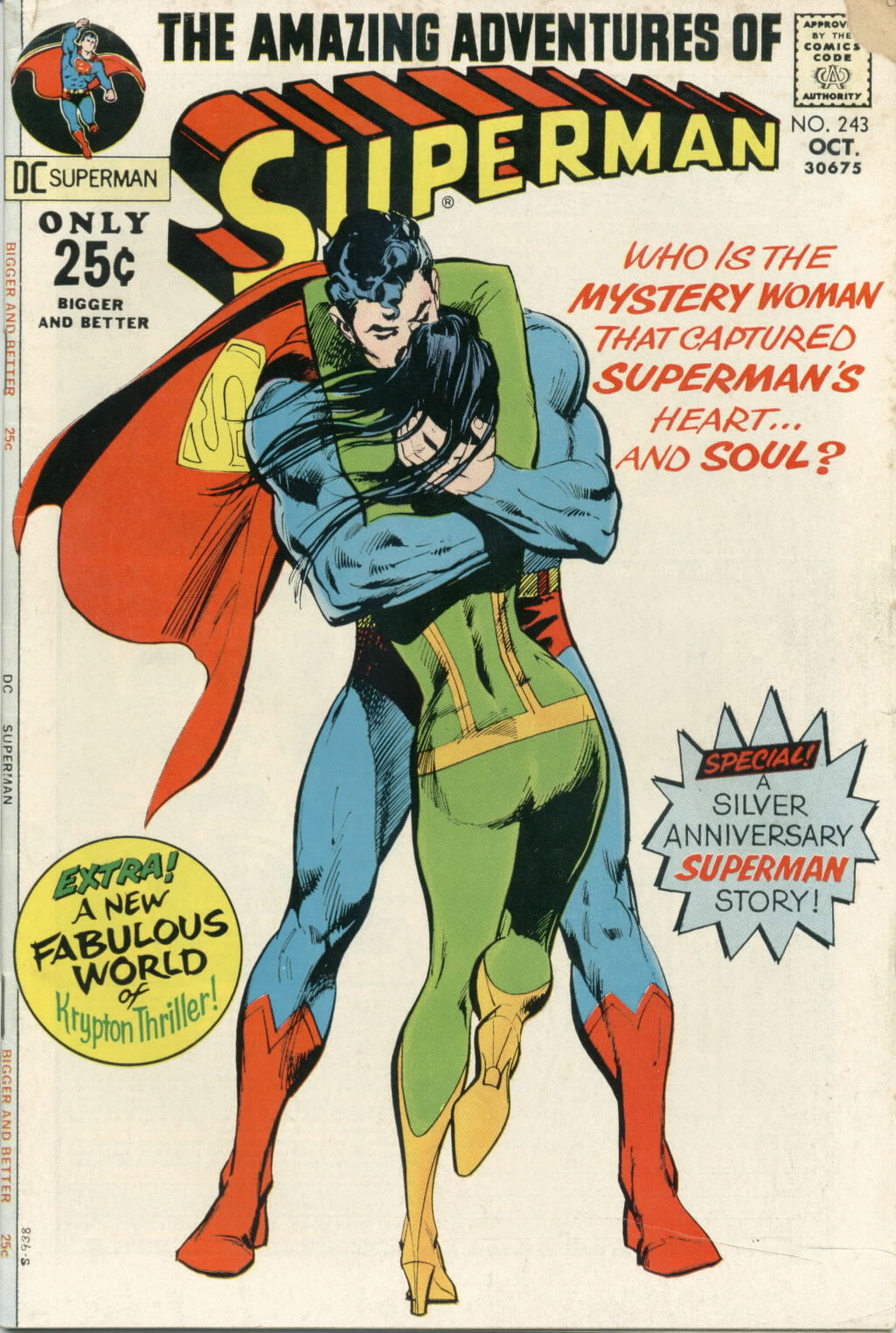 Read online Superman (1939) comic -  Issue #243 - 1