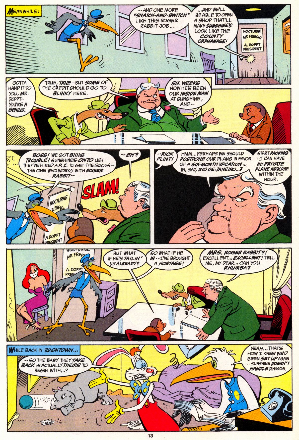 Read online Roger Rabbit comic -  Issue #13 - 18