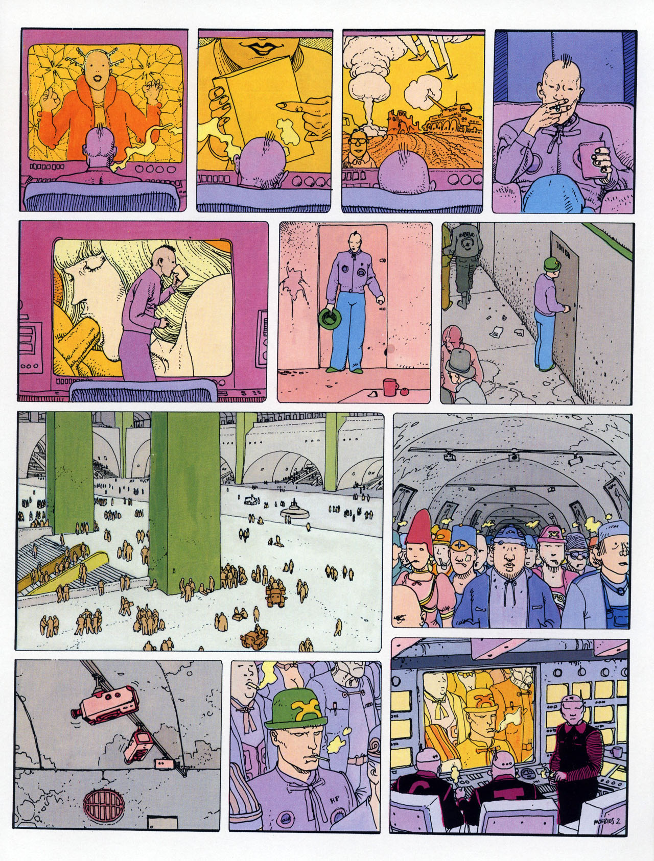 Read online Epic Graphic Novel: Moebius comic -  Issue # TPB 6 - 67
