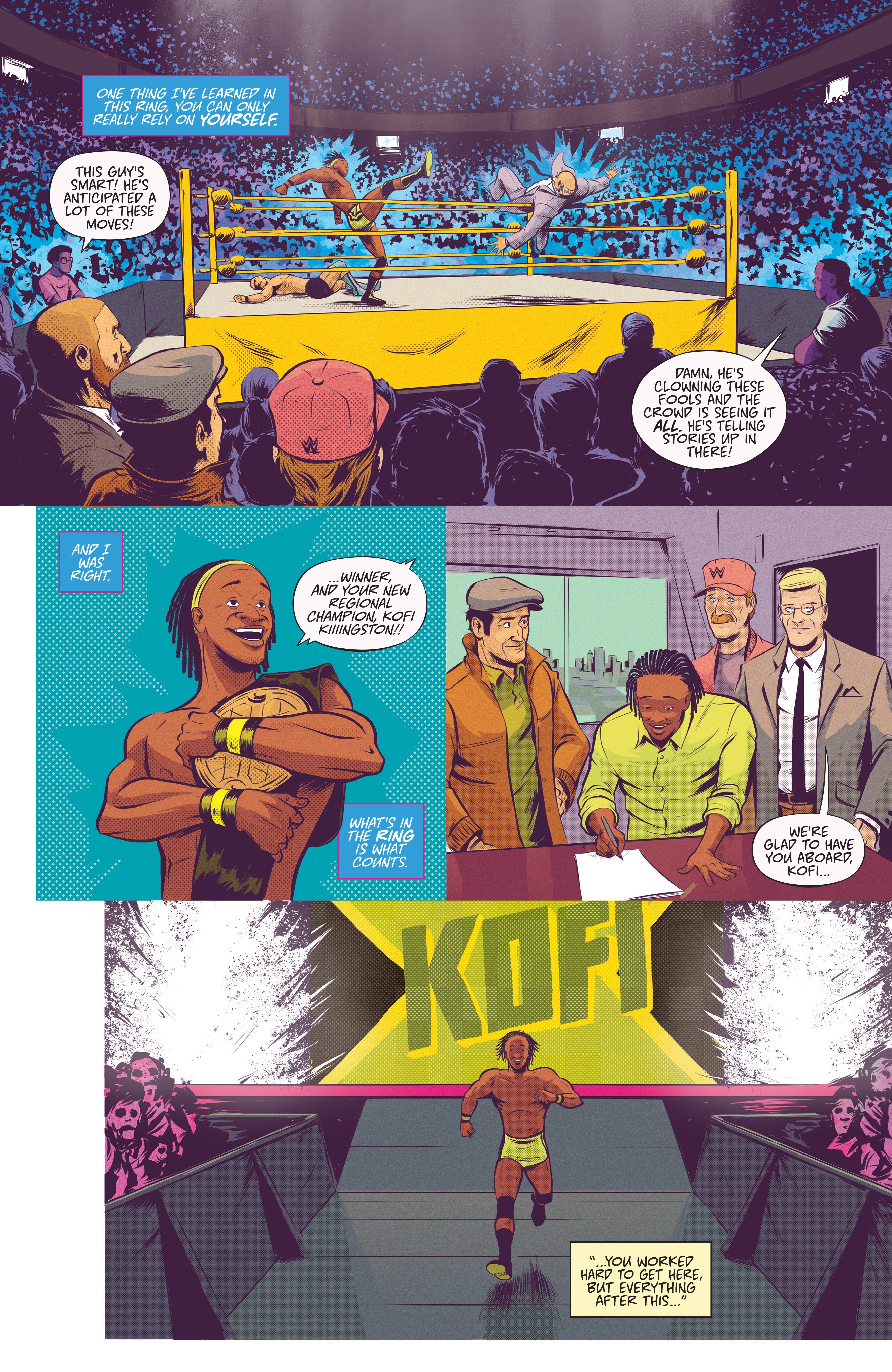 Read online WWE The New Day: Power of Positivity comic -  Issue #1 - 23