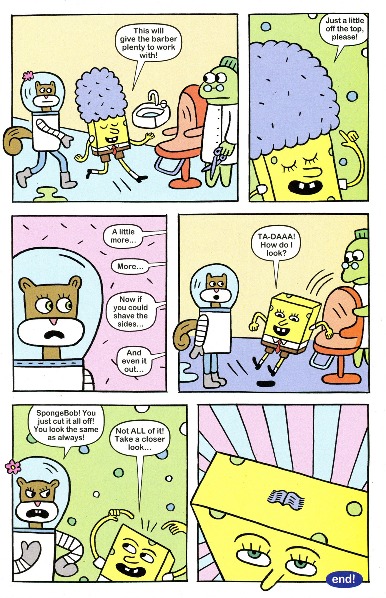 Read online SpongeBob Comics comic -  Issue #32 - 32