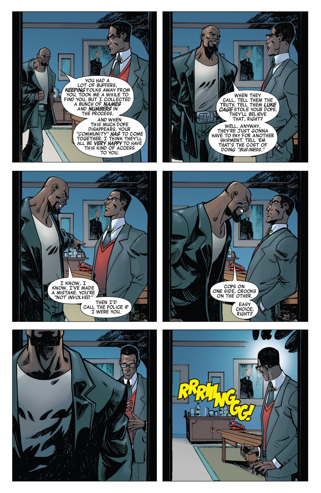 Read online New Avengers: Luke Cage comic -  Issue # TPB - 72